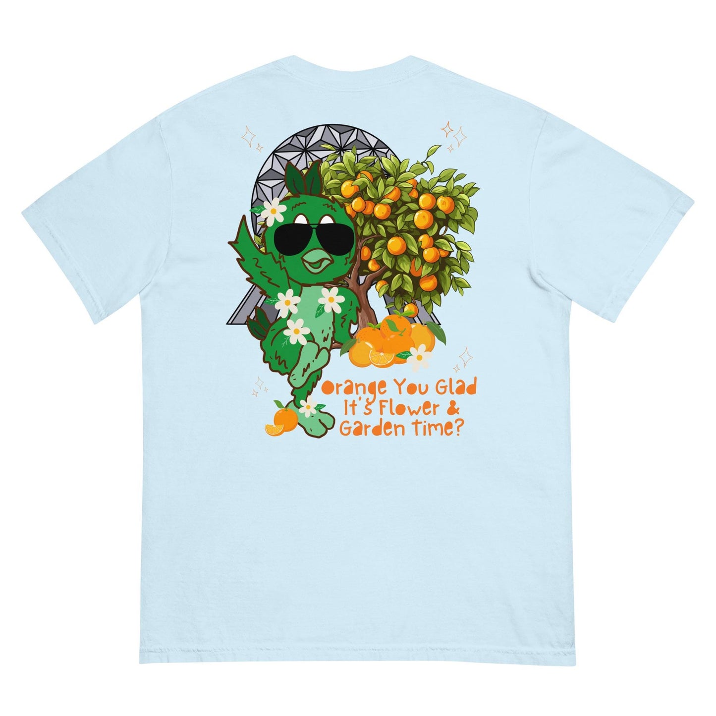 Orange Bird Topiary Shirt, Flower and Garden Festival, Disney EPCOT