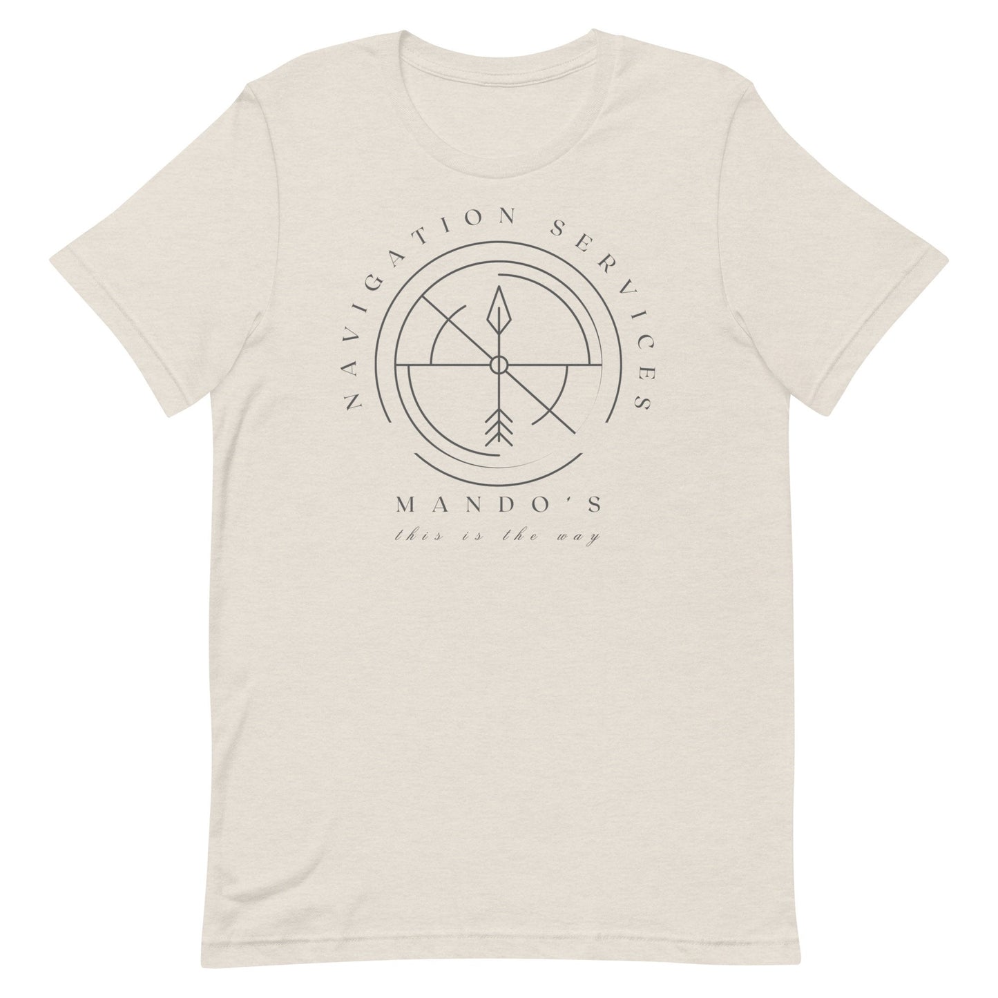 Mando's Navigation Services Shirt, Subtle Disney Family Tee