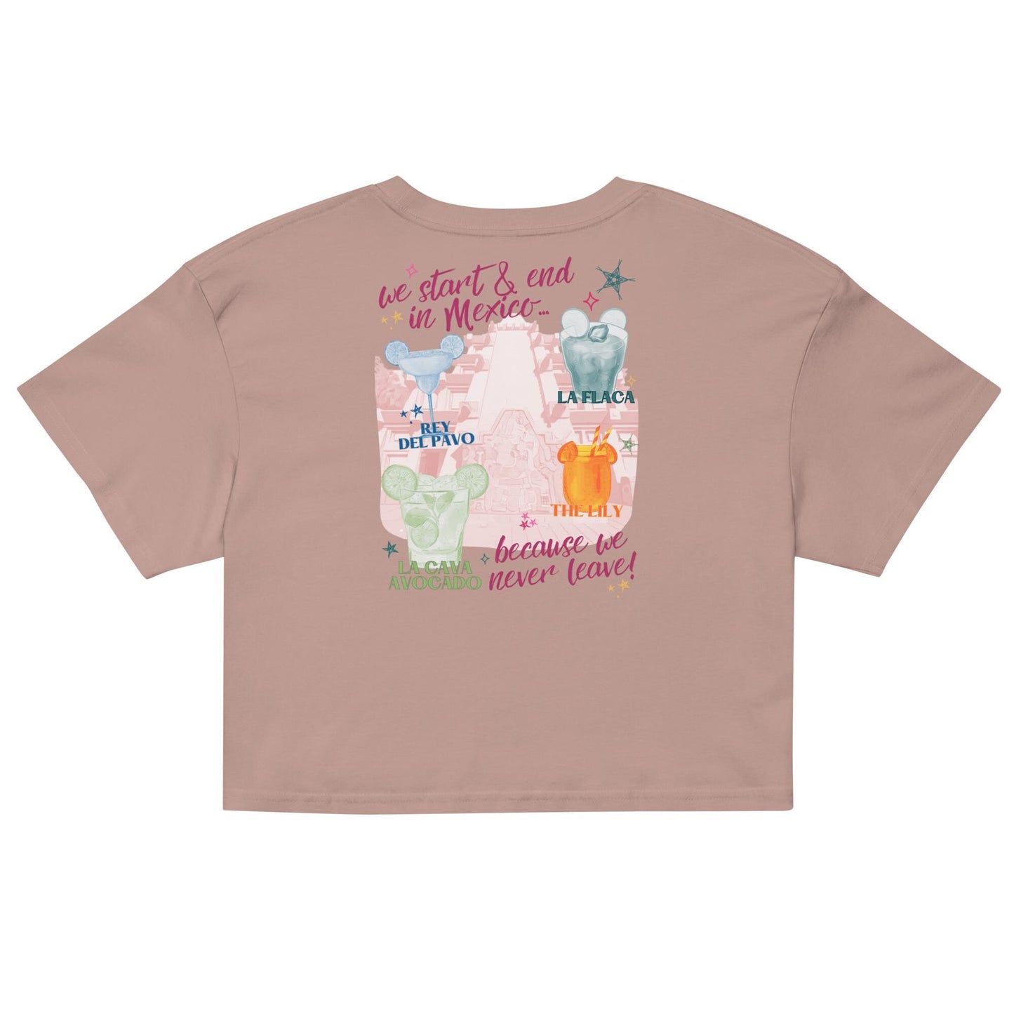 La Cava del Tequila Crop Top, Disney Girls Trip Shirt