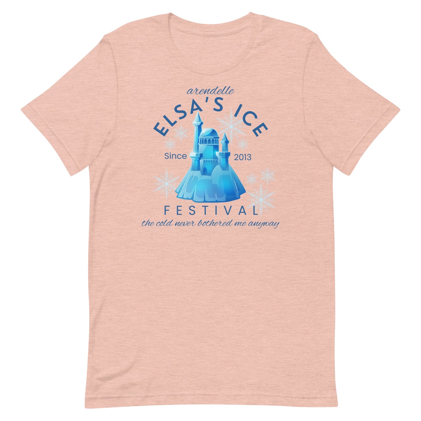 Elsa's Ice Festival T-Shirt, Subtle Frozen Disney Vacation Shirt