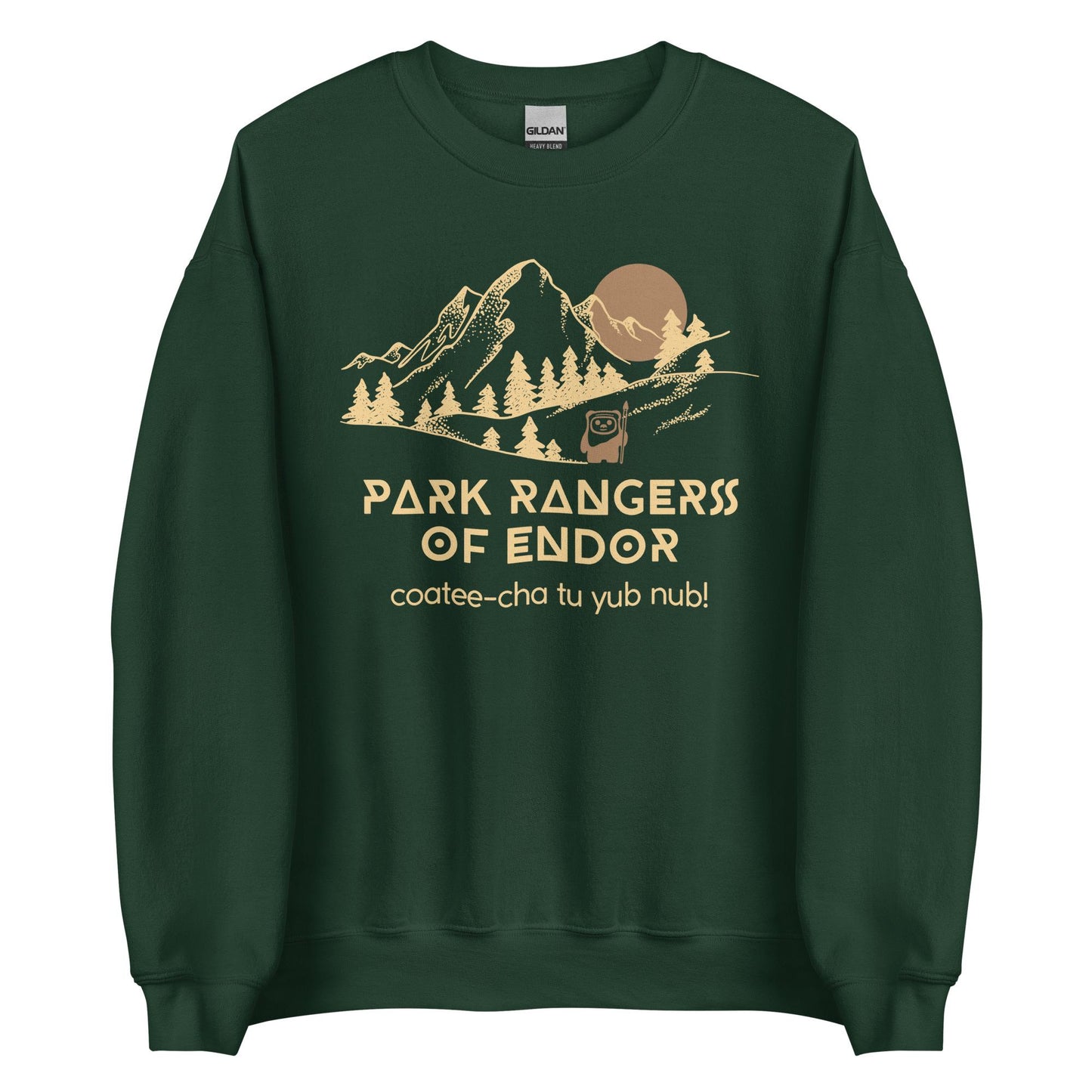 Park Rangers of Endor Sweatshirt: Star Wars Inspired Crewneck