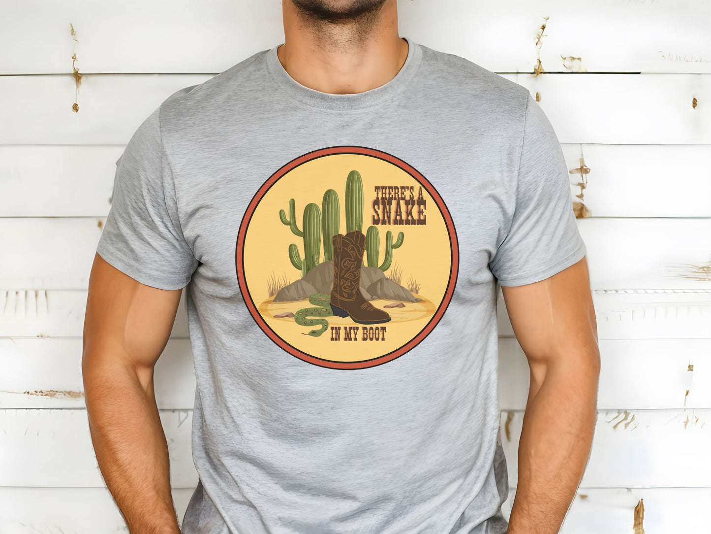 There's a Snake in my Boot Disney Family Bella Canvas T-Shirt