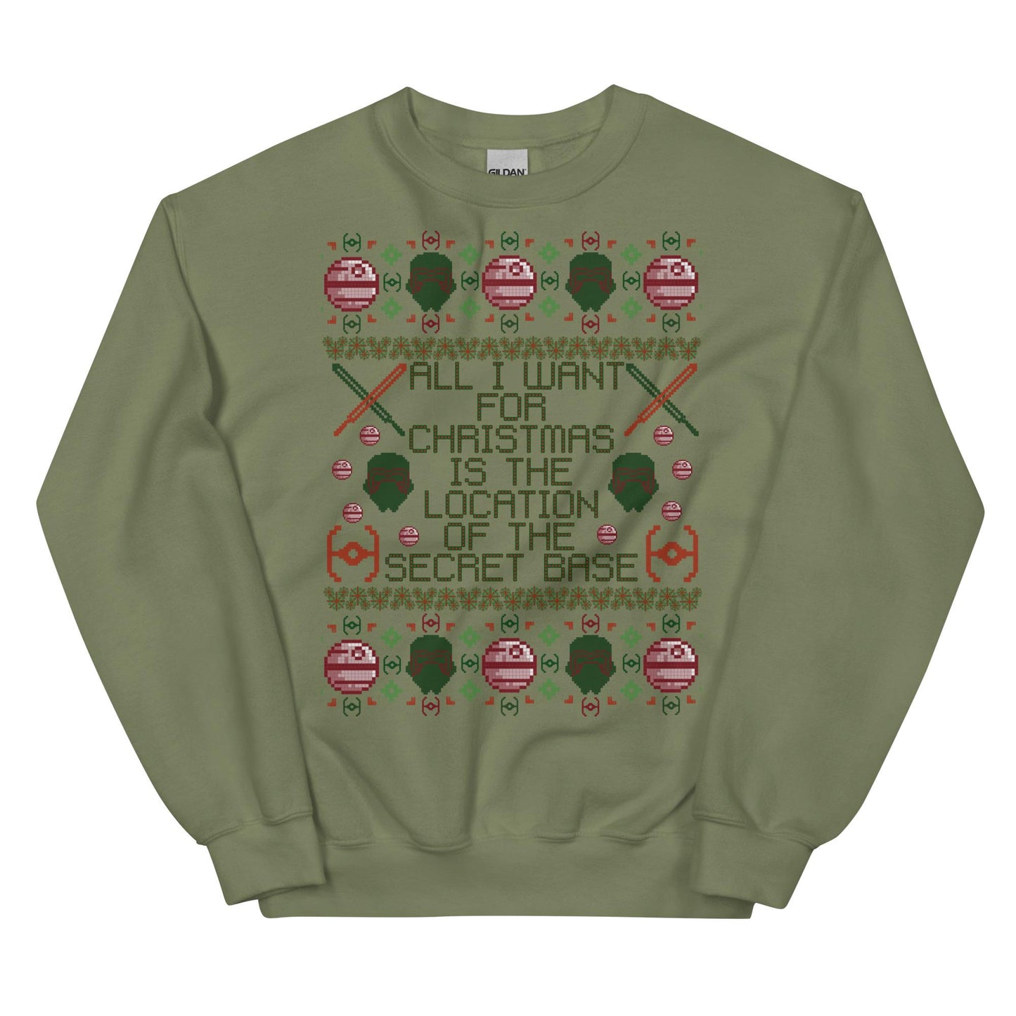 Kylo Ren Christmas Sweatshirt: Funny Star Wars Holiday Crewneck