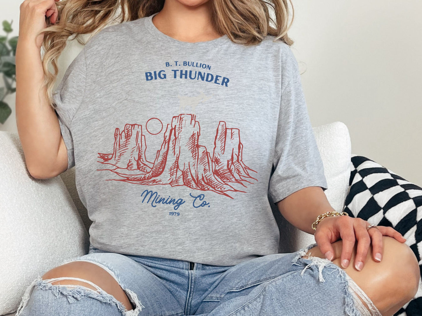 Big Thunder Mountain Goat Dynamite Disney Shirt, Bella Canvas Tee