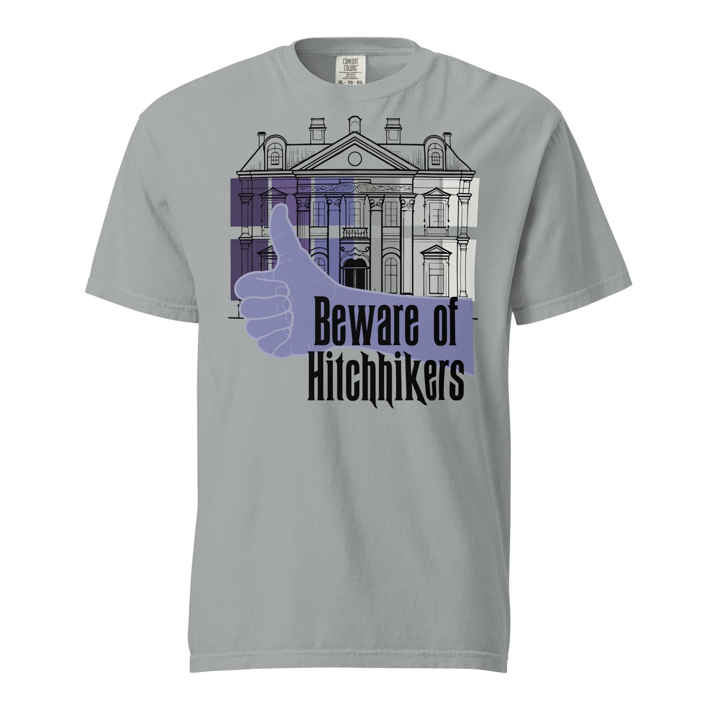 Haunted Mansion Hitchhiking Ghosts Shirt, Comfort Colors Disney Group Tee