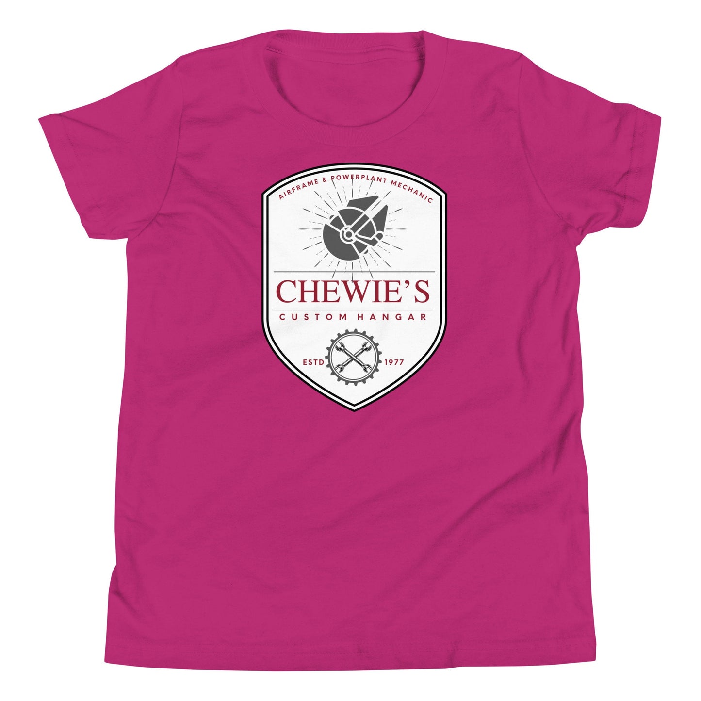 Chewie's Repair Shop Youth T-Shirt, Subtle Star Wars Disney Family Shirts