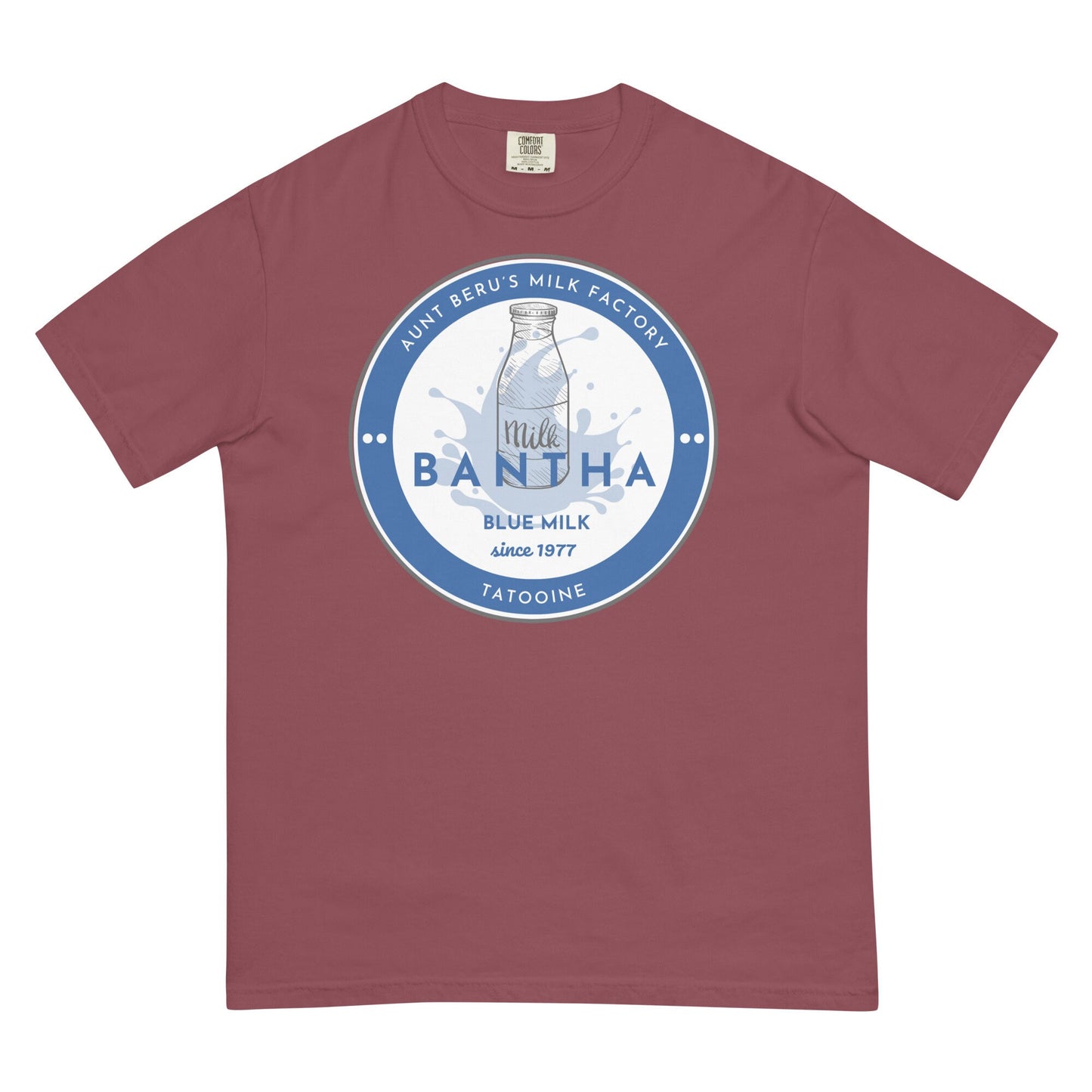 Blue Bantha Milk Shirt, Comfort Colors Disney Family Tee