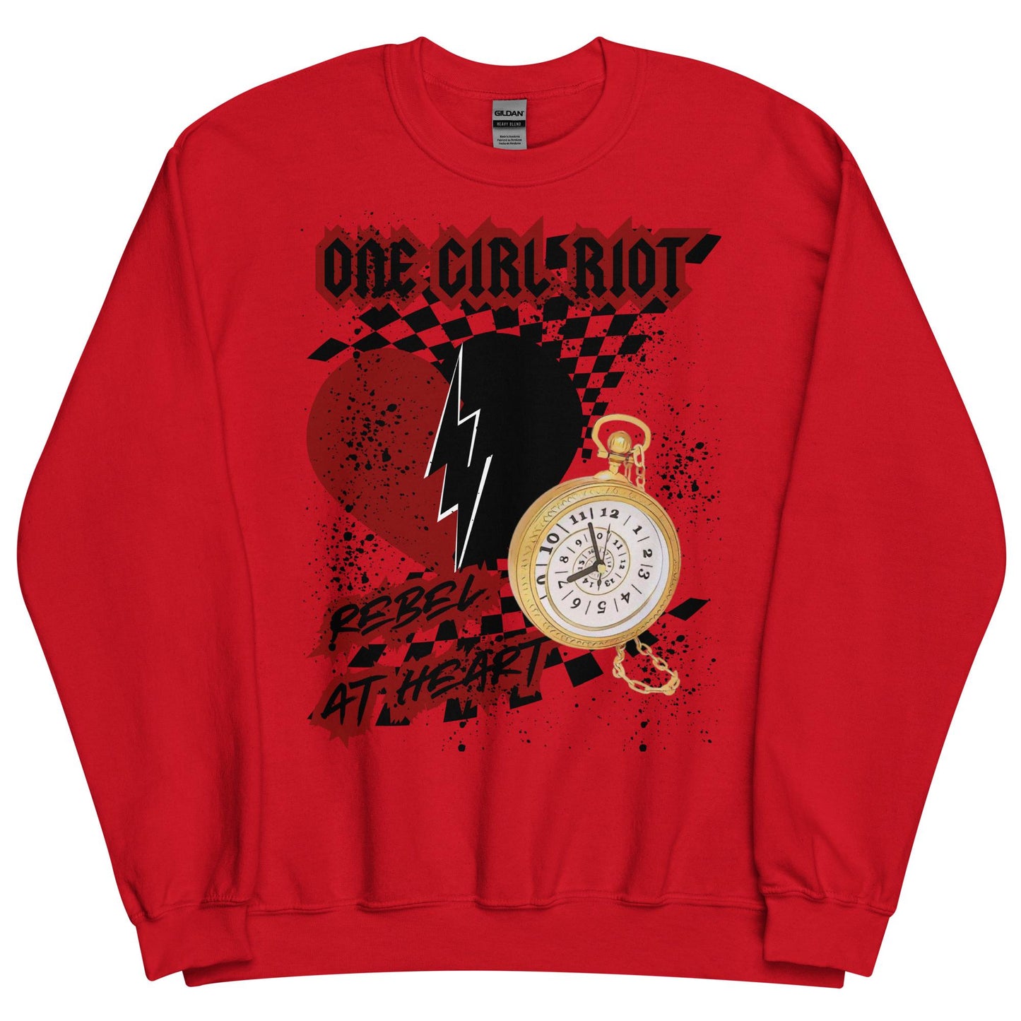 Rise of Red, Subtle Disney Sweatshirt, Women's Sweatshirt, Descendants