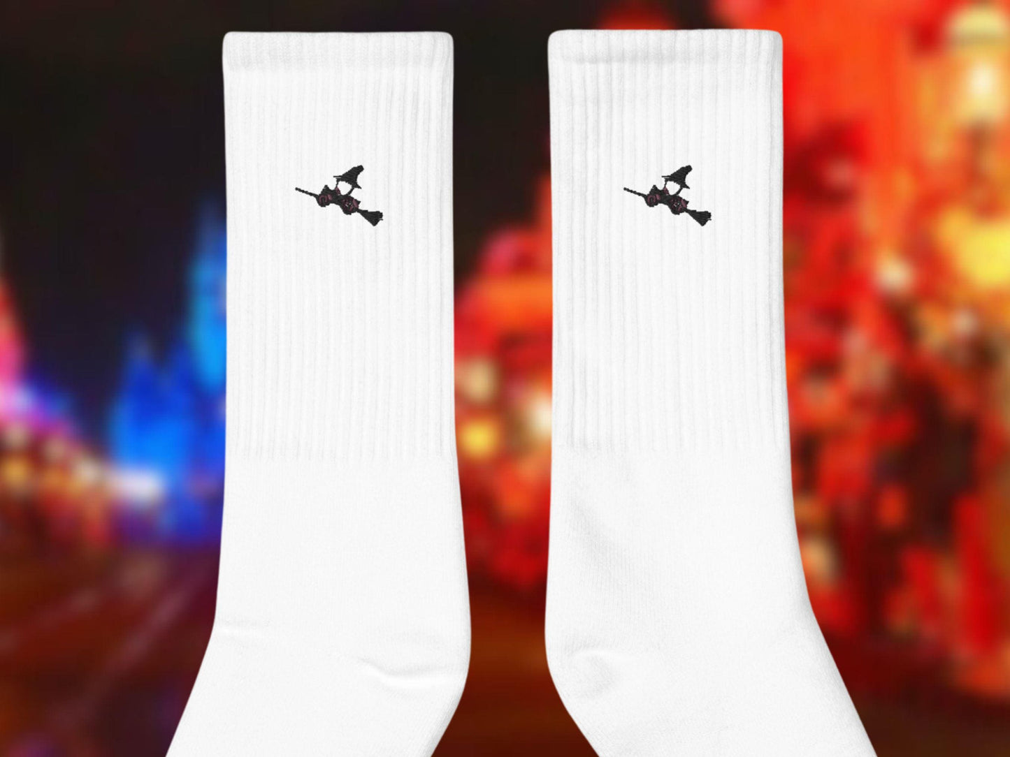 Disney Pixar Cars Halloween Embroidered Socks, USA Made
