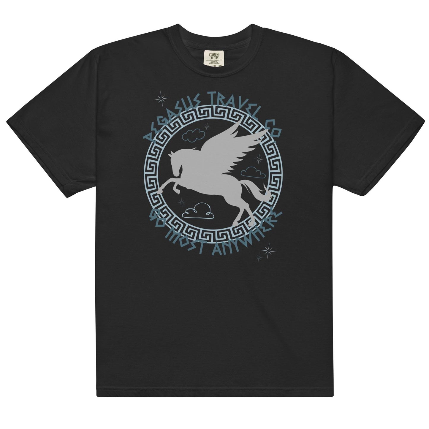 Disney Hercules Pegasus Comfort Colors Shirt, Pegasus Travel Co