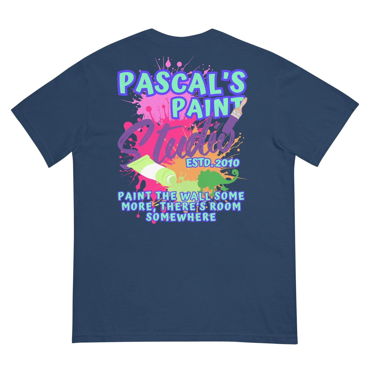 Tangled Comfort Colors T-Shirt, Pascal's Paint Shop, Disney Family Shirt