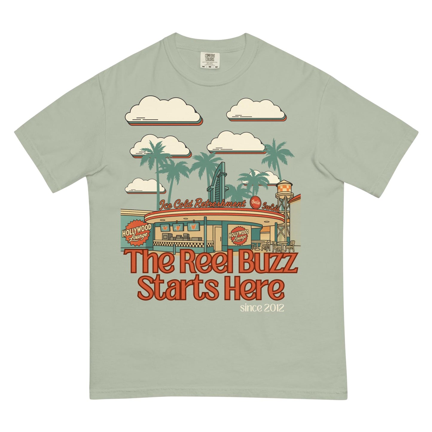 Retro Hollywood Lounge Comfort Colors Shirt, Disney Adult Tee