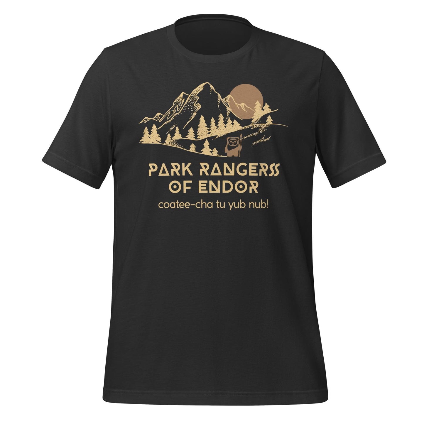 Ewok Star Wars Shirt: Park Rangers of Endor, Galaxy's Edge Tee
