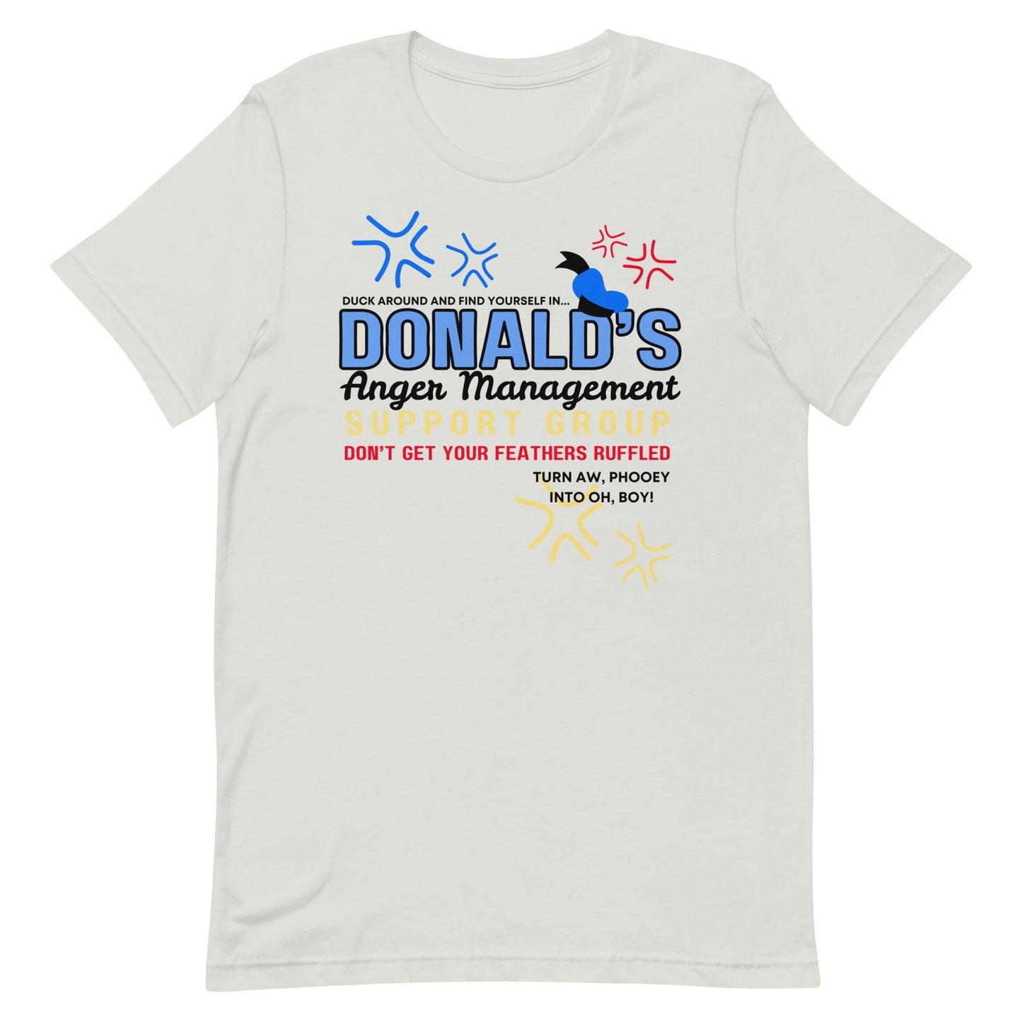 Funny Donald Duck Anger Management Shirt – Disney Graphic Tee