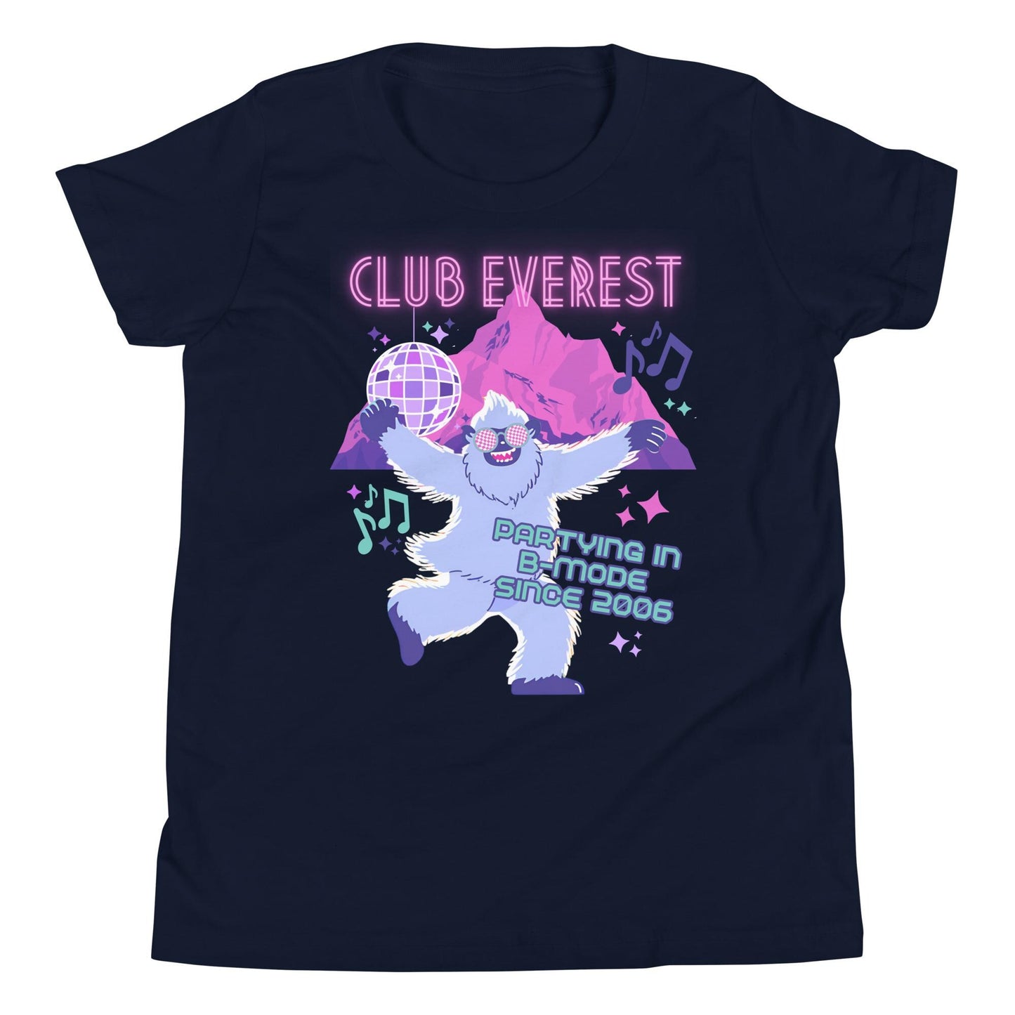 Club Everest Youth T-Shirt: Animal Kingdom Inspired Yeti Tee