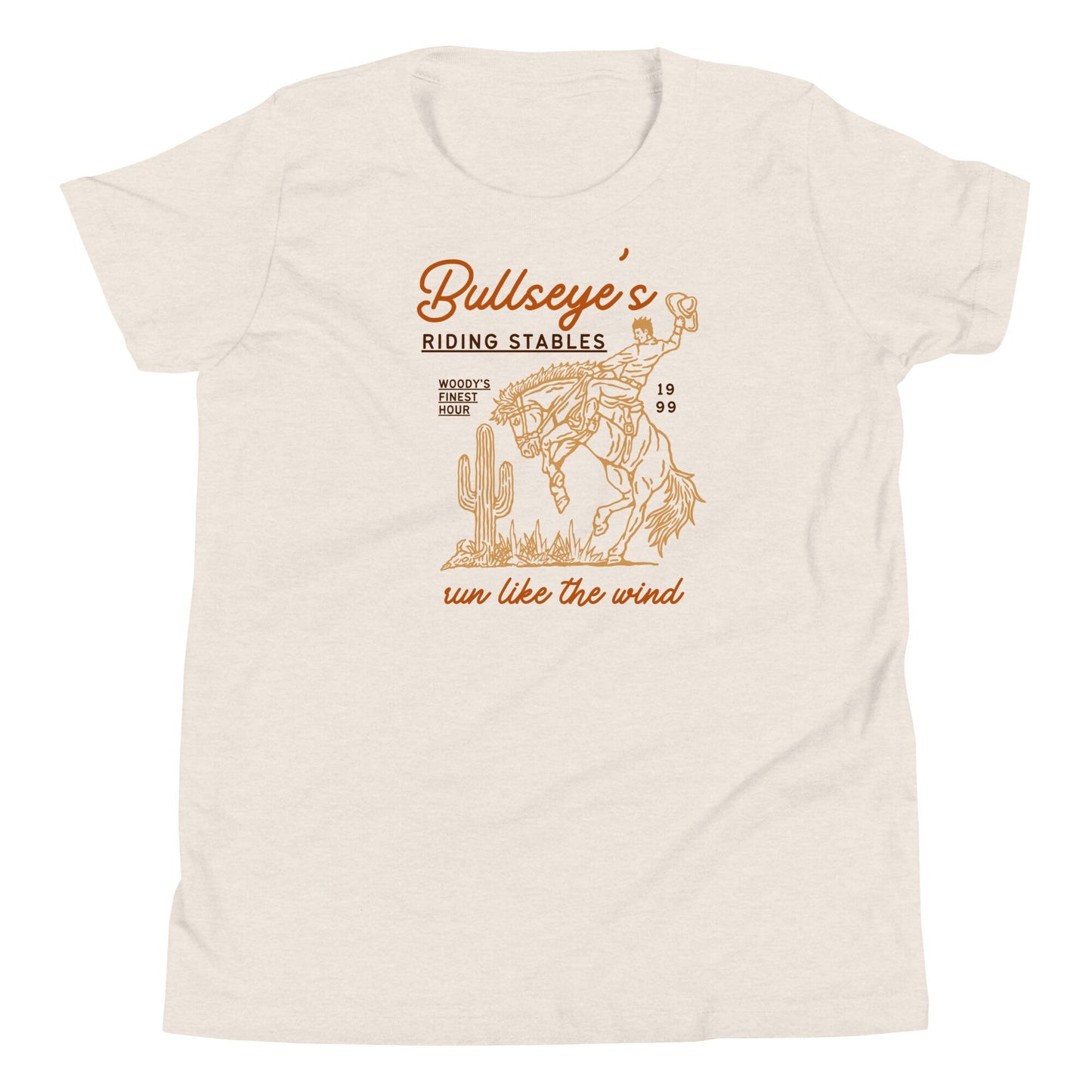 Bullseye's Riding Stables Youth Tee, Subtle Disney Family Shirt
