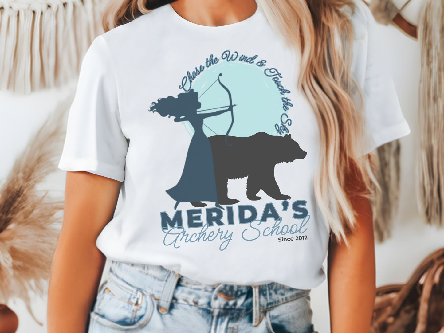 Merida's Archery School T-Shirt, Subtle Disney Design