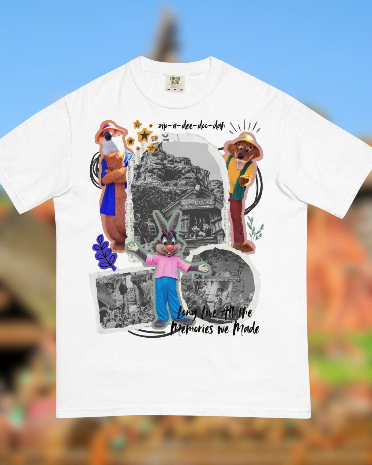 Disney Splash Mountain Comfort Colors Shirt