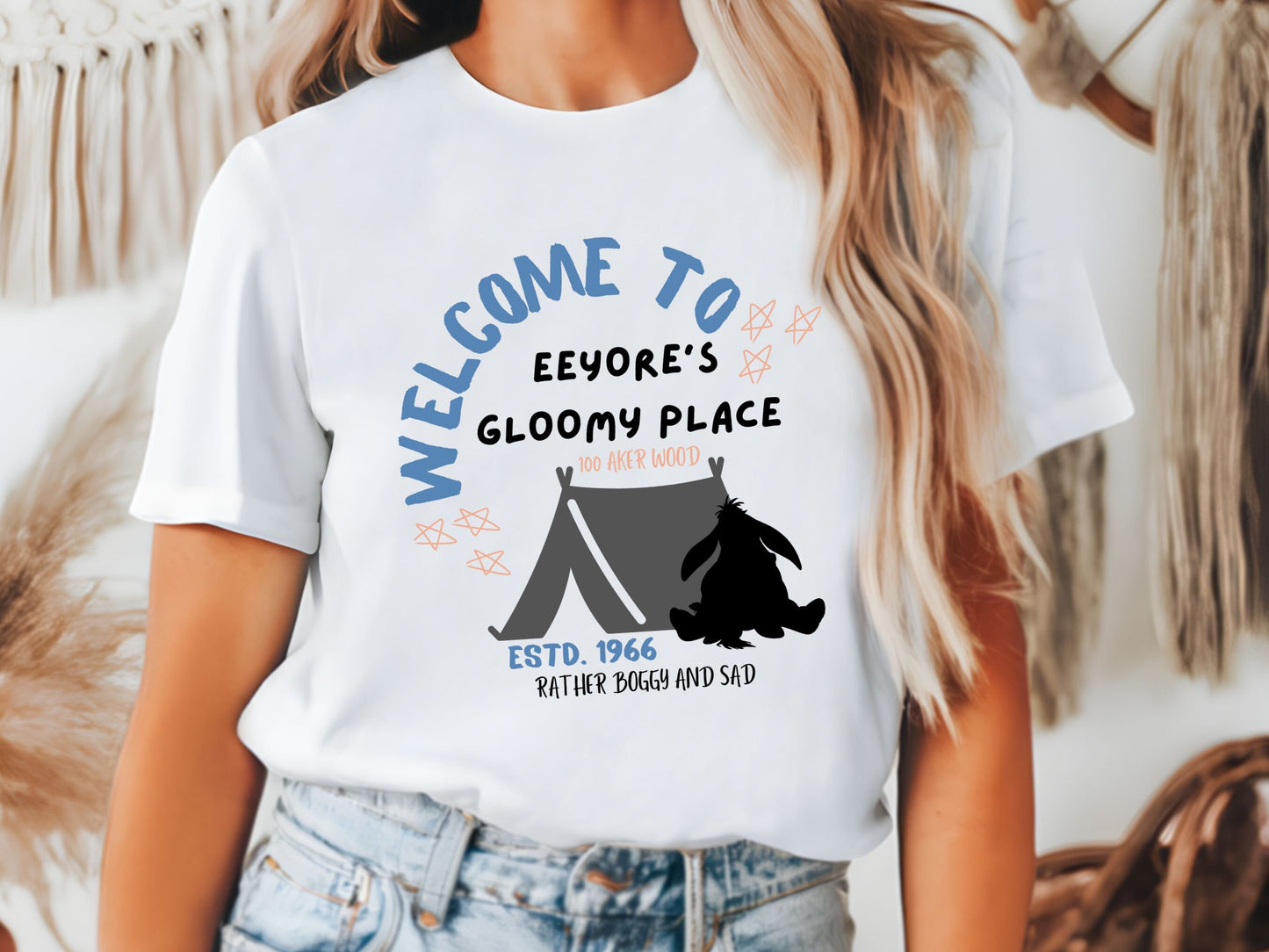 Eeyore's Gloomy Place Bella Canvas T-Shirt, Disney Family Shirt
