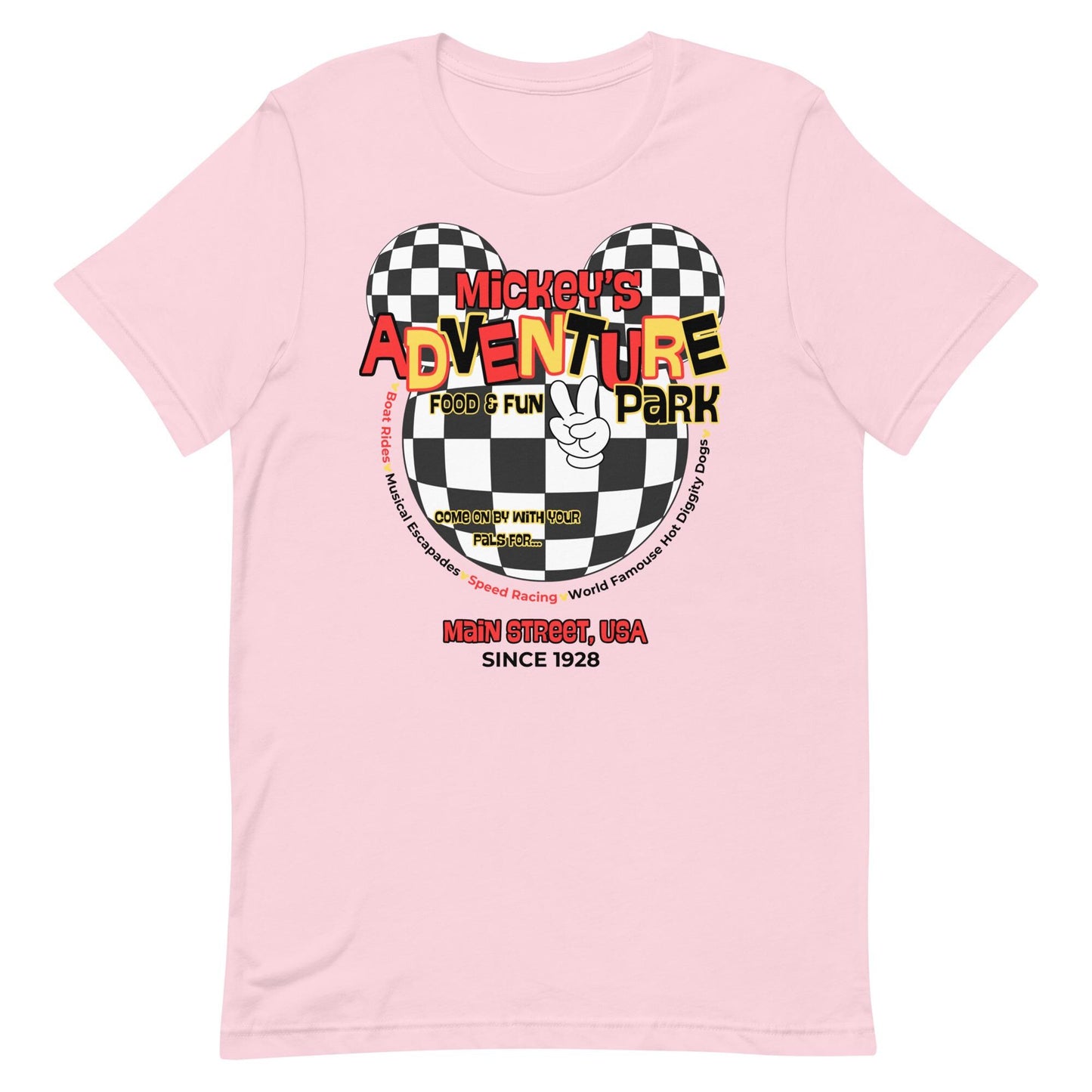 Mickey's Adventure Club Shirt, Subtle Disney Inspired Tee