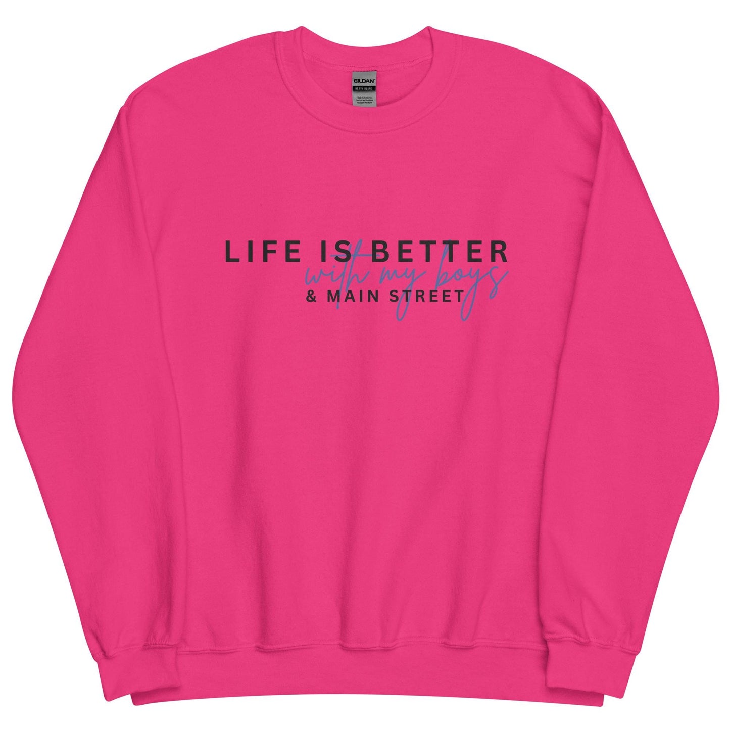 Life is Better with My Boys Sweatshirt, Disney Mom Crewneck
