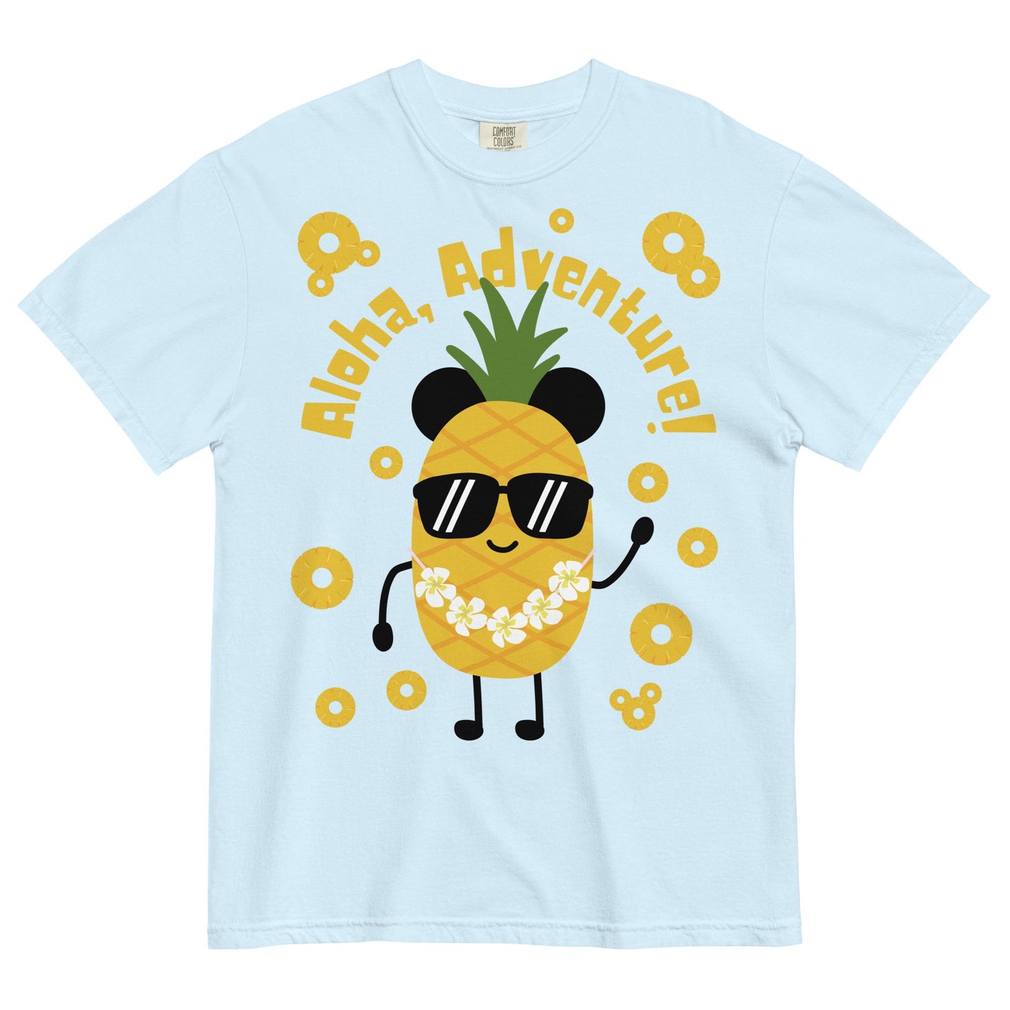 Disney Aulani Pineapple Shirt, Comfort Colors Tropical Tee