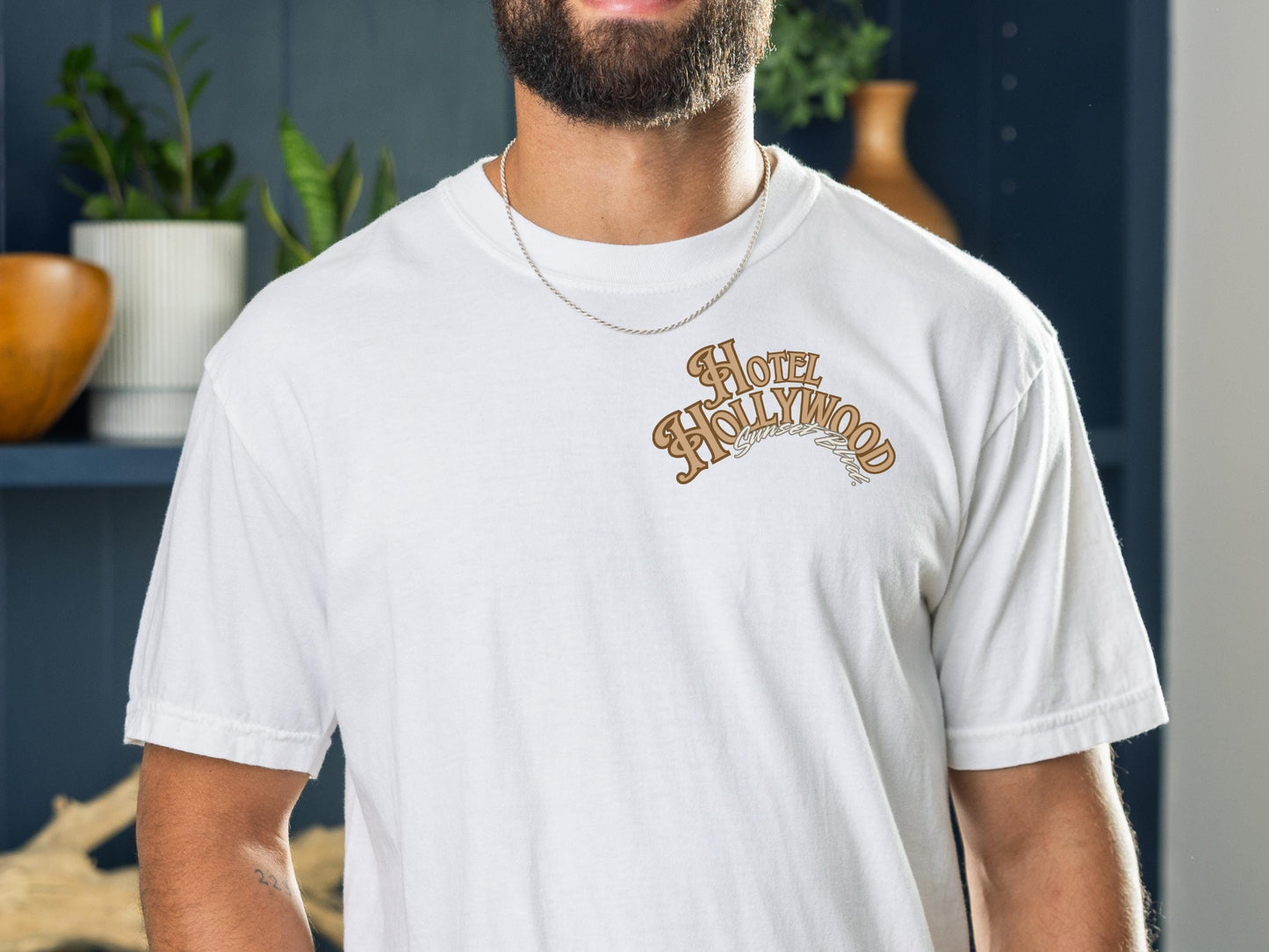 Hotel Hollywood Tower T-Shirt, Subtle Disney Dad Shirt