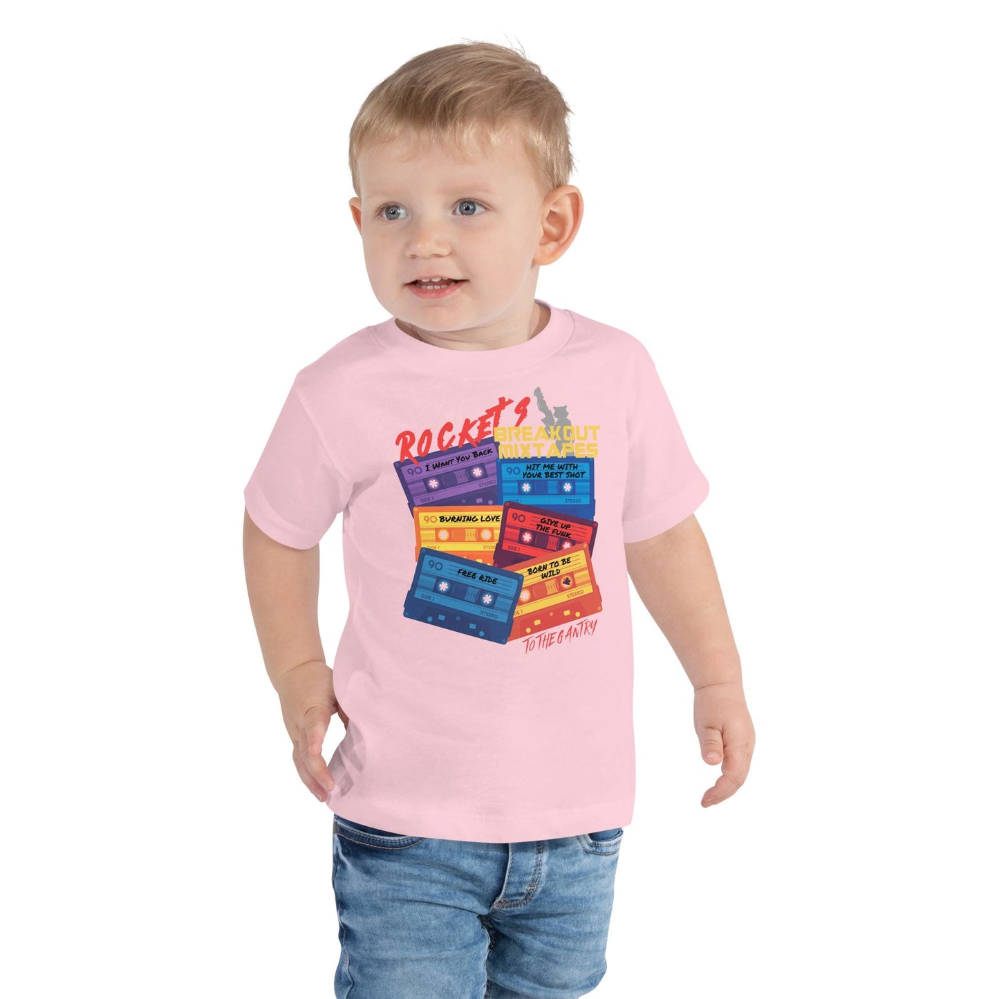 Rocket's Mixtape Toddler T-Shirt: Guardians of the Galaxy Bella Canvas Tee