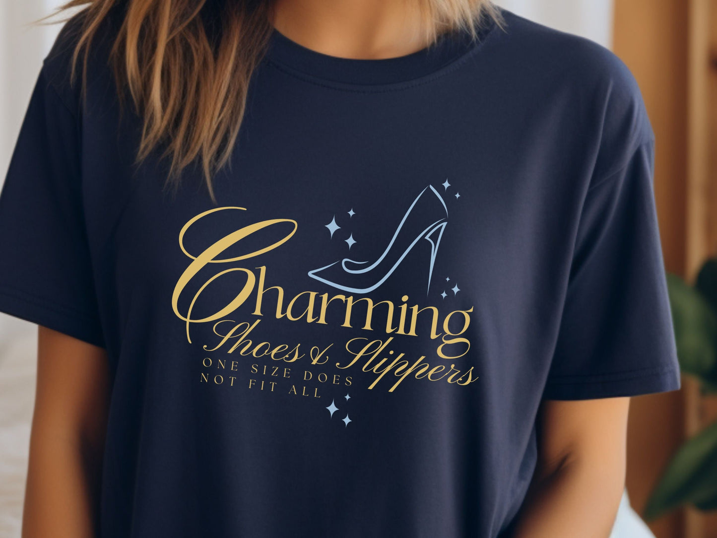Prince Charming Slippers Disney Shirt, Bella Canvas Family Tee