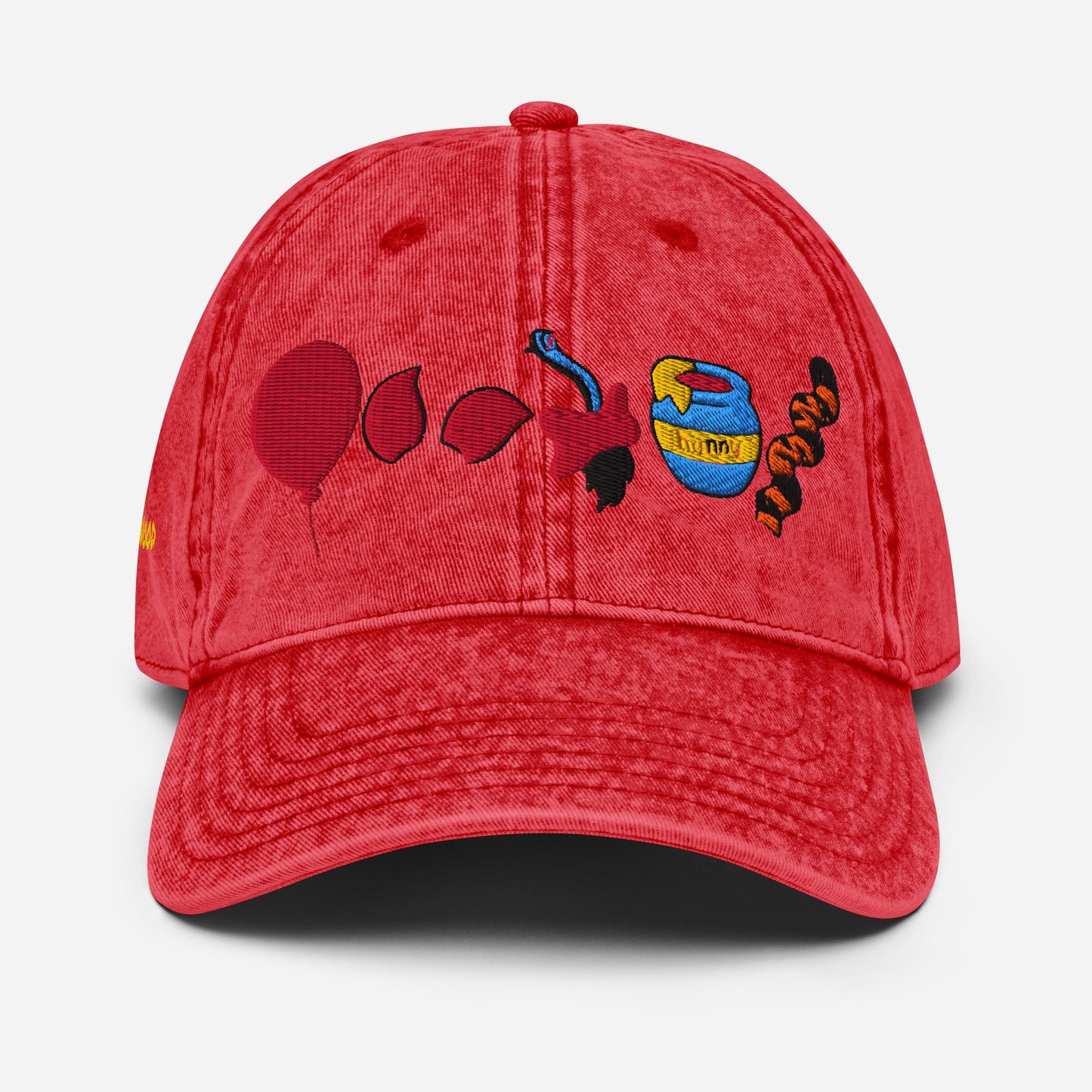 Winnie the Pooh 100 Akre Woods Embroidered Vintage Icon Hat