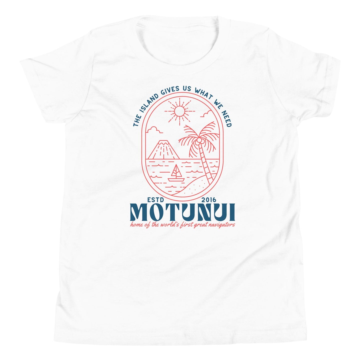 Motunui Island Bella Canvas Youth T-Shirt, Family Disney Trip
