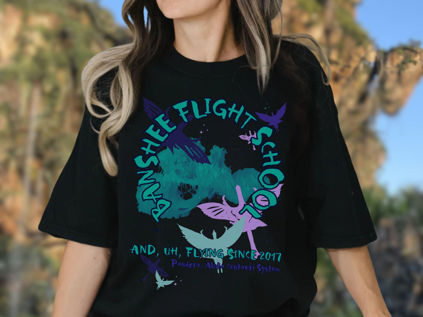 Pandora Avatar Flight of Passage Shirt - Animal Kingdom Comfort Colors Tee