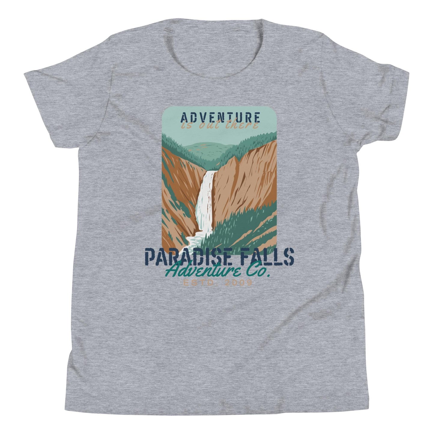 Adventure is Out There Youth Tee, Paradise Falls Design