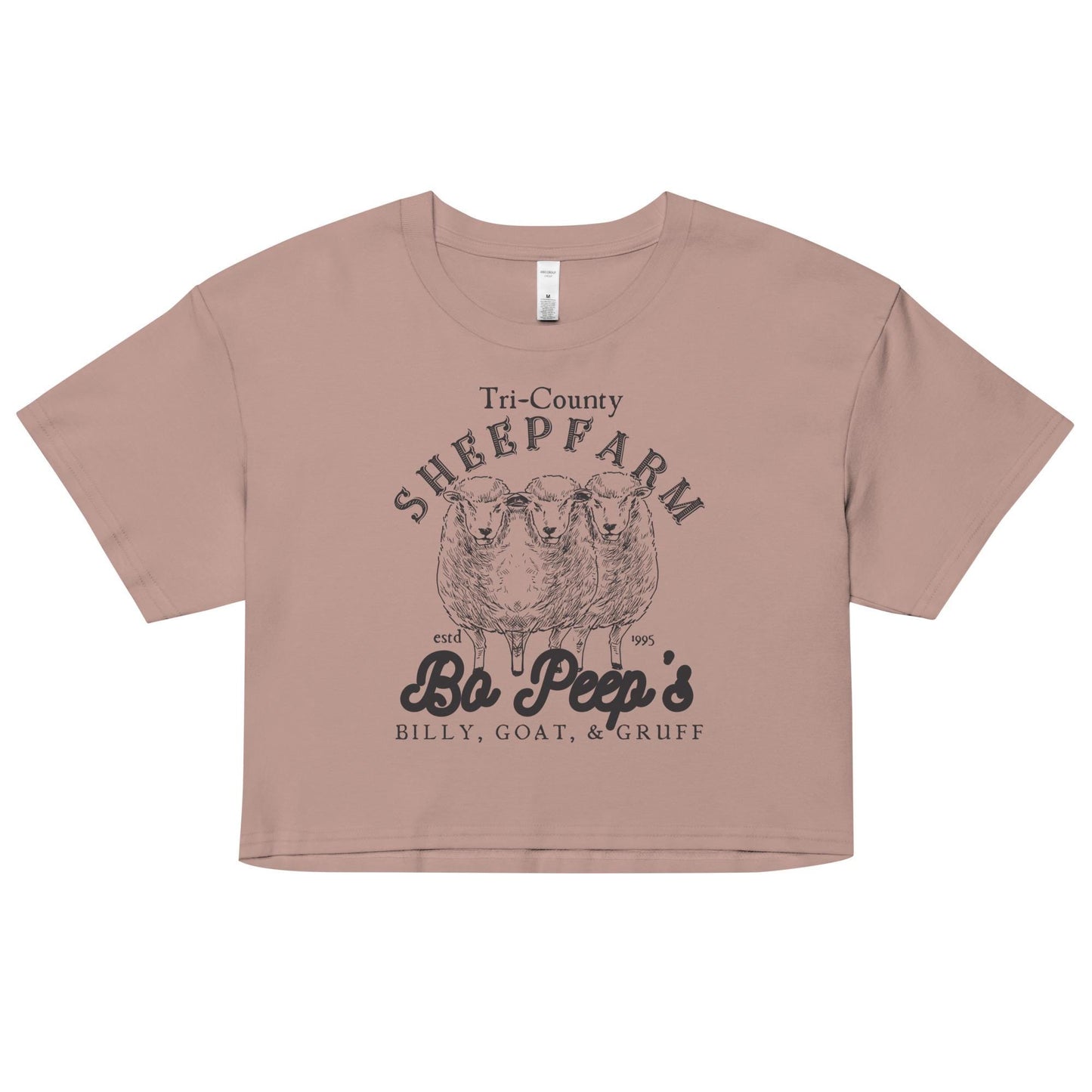 Bo Peep Sheep Farm Crop Top | Disney Pixar Hollywood Studios Tee