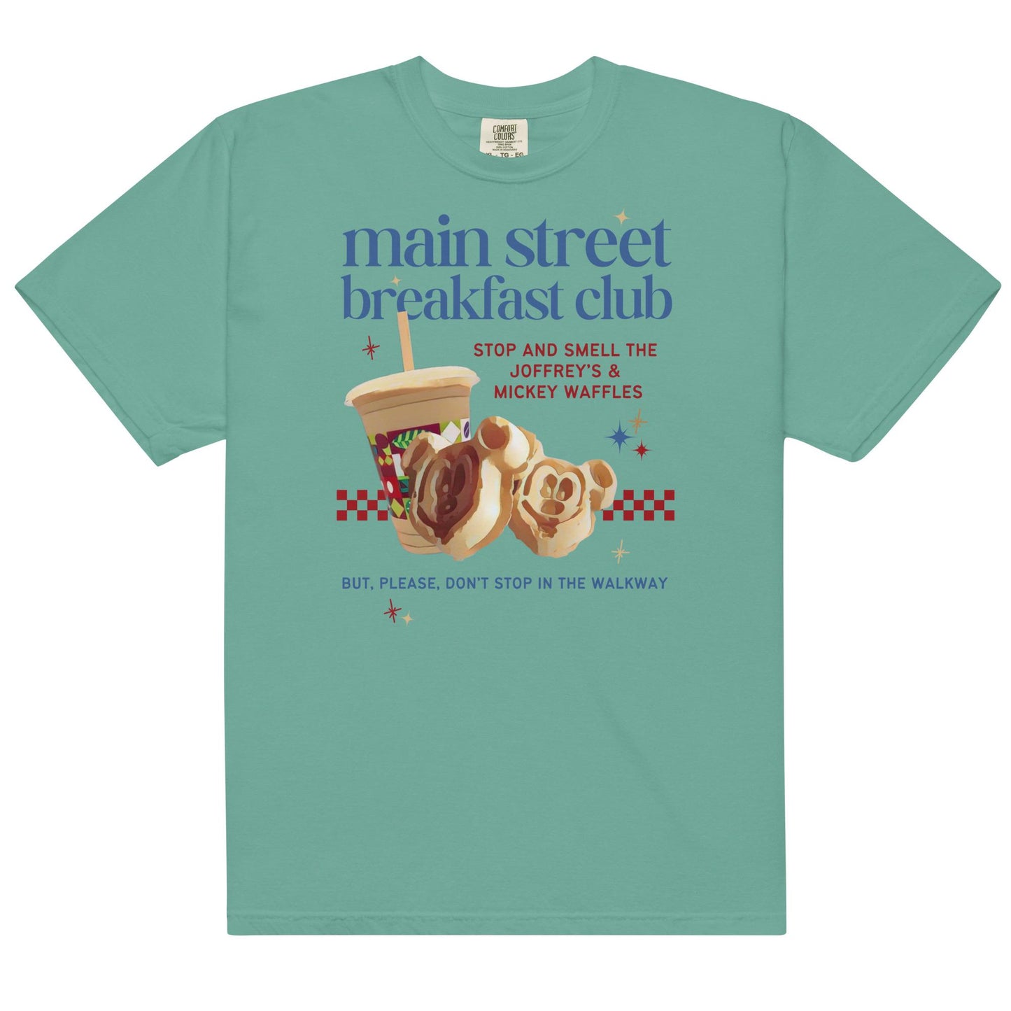 Disney Breakfast Club Tee – Mickey Waffles & Joffrey's Coffee