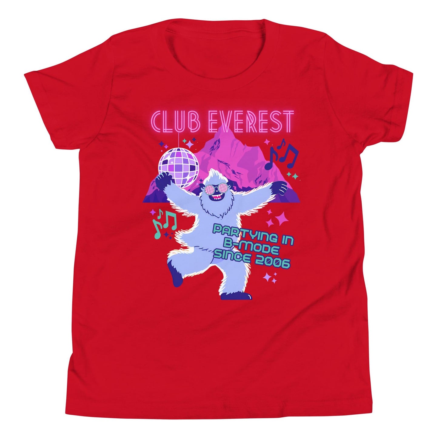 Club Everest Youth T-Shirt: Animal Kingdom Inspired Yeti Tee