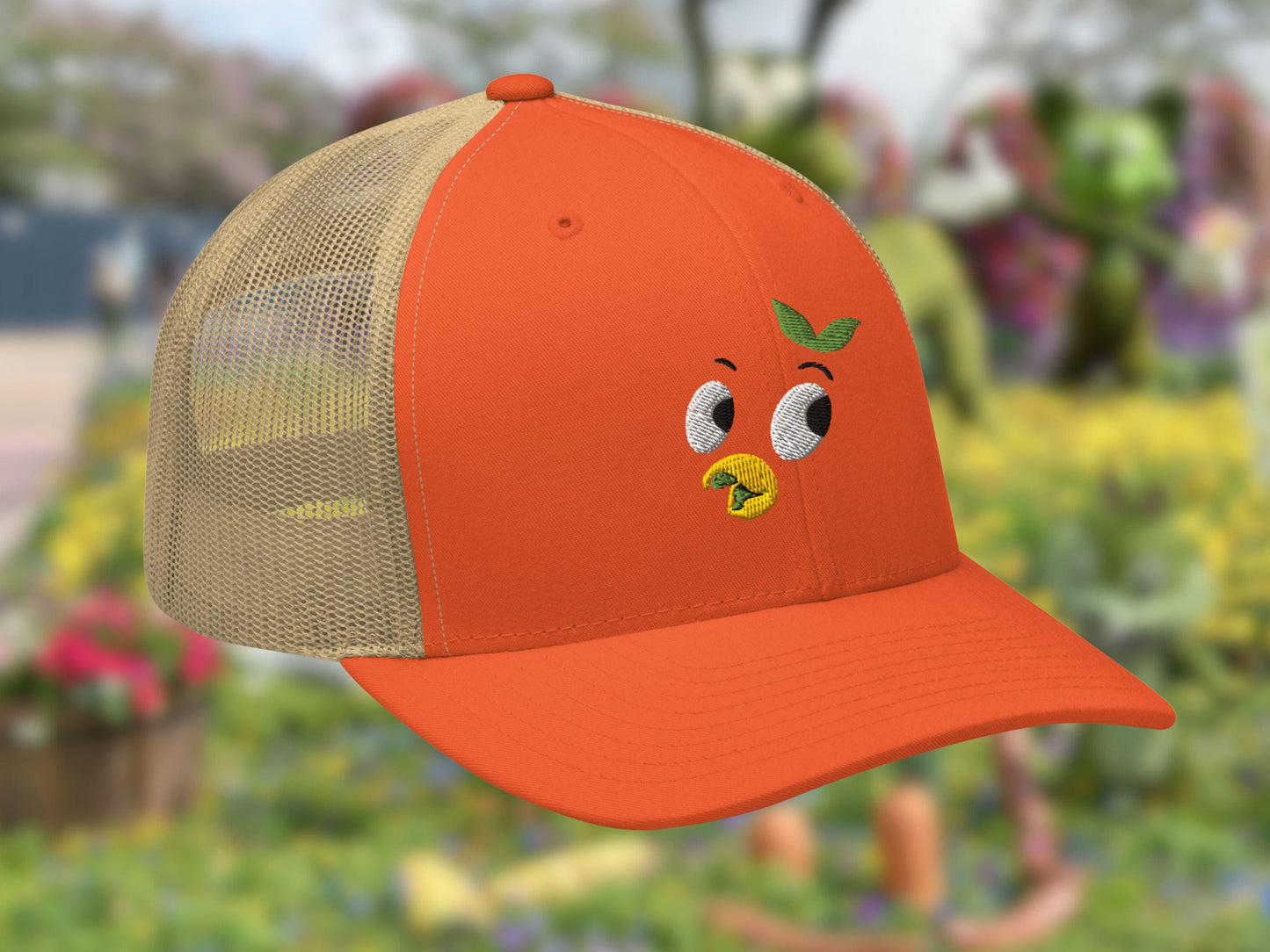 EPCOT Orange Bird Embroidered Trucker Hat