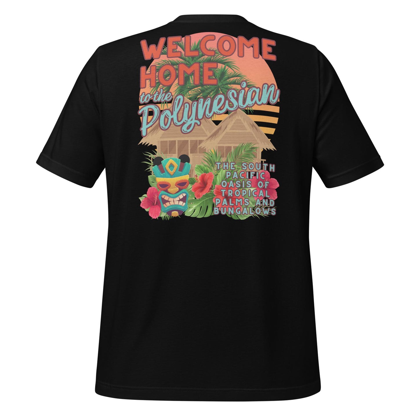 Polynesian Disney Bella Canvas Unisex T-Shirt, DVC Family Shirt
