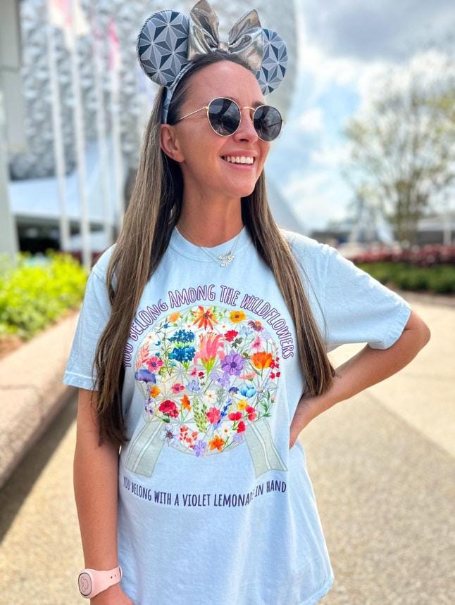 EPCOT Flower Garden Festival Shirt, Disney Girls Trip Tee