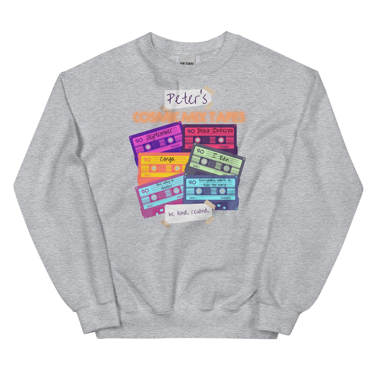 Peter's Cosmic Mix Tapes Sweatshirt, Disney Family Matching Crewneck