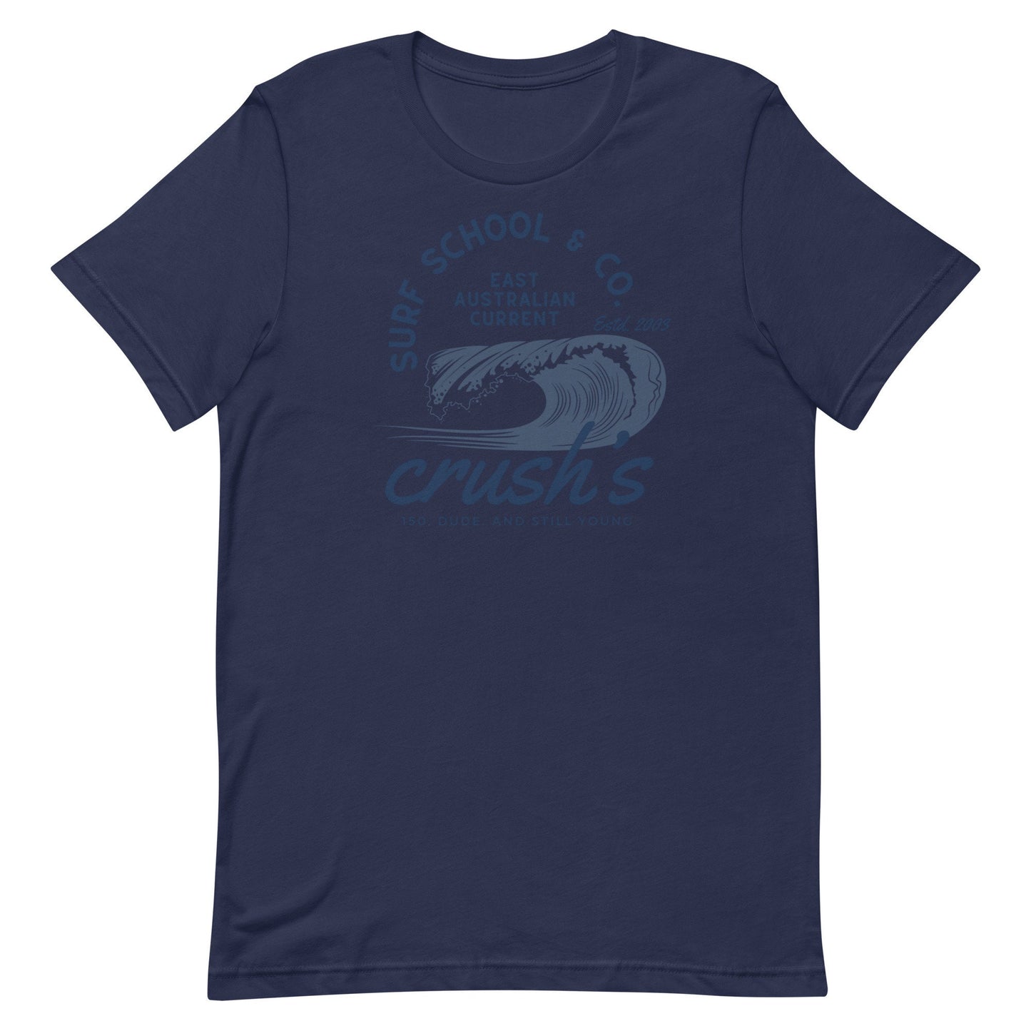 Crush's Surf Company Bella Canvas Tee, Subtle Disney Family Shirt