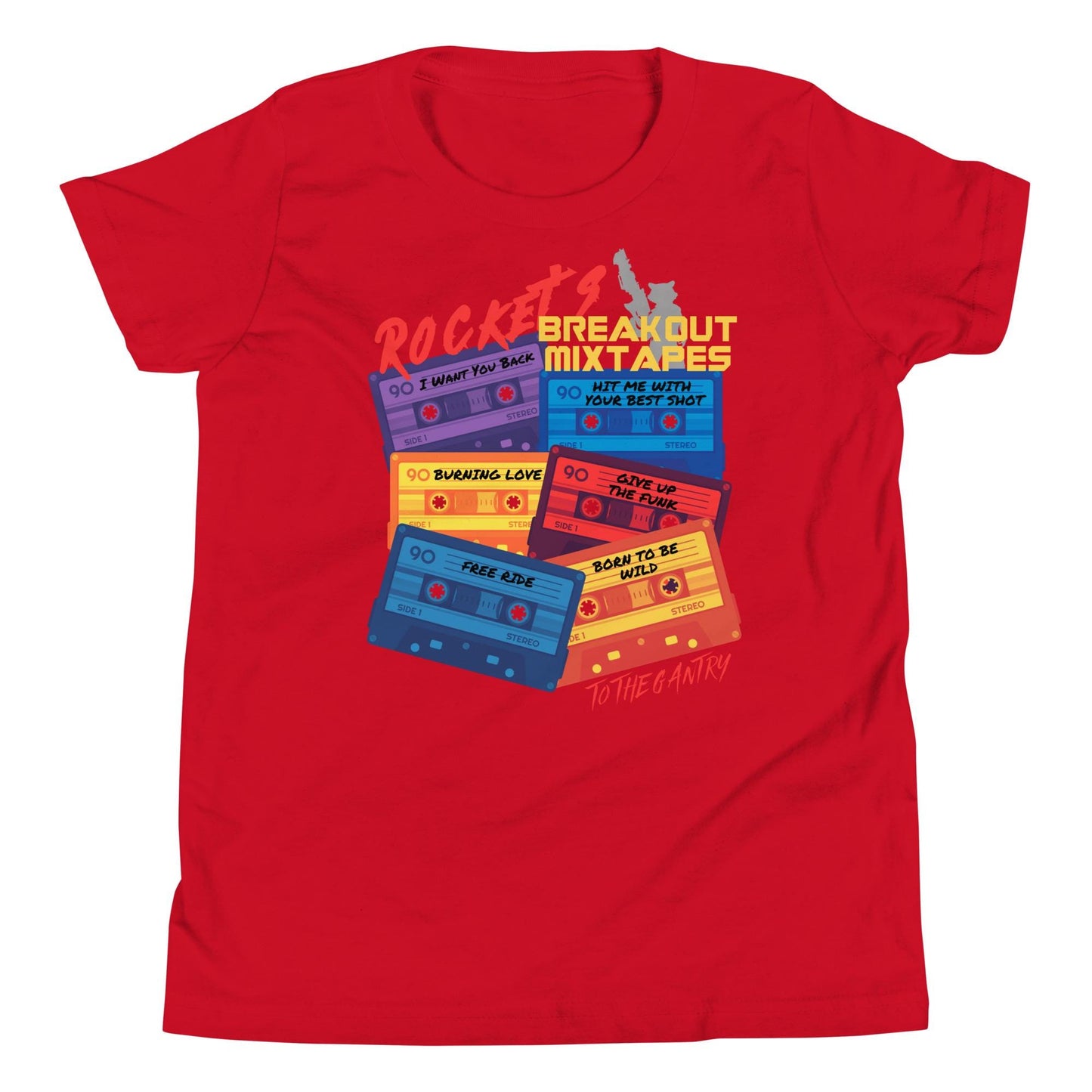Rocket's Breakout Mix Tapes Shirt, Guardians of the Galaxy Fan Tee