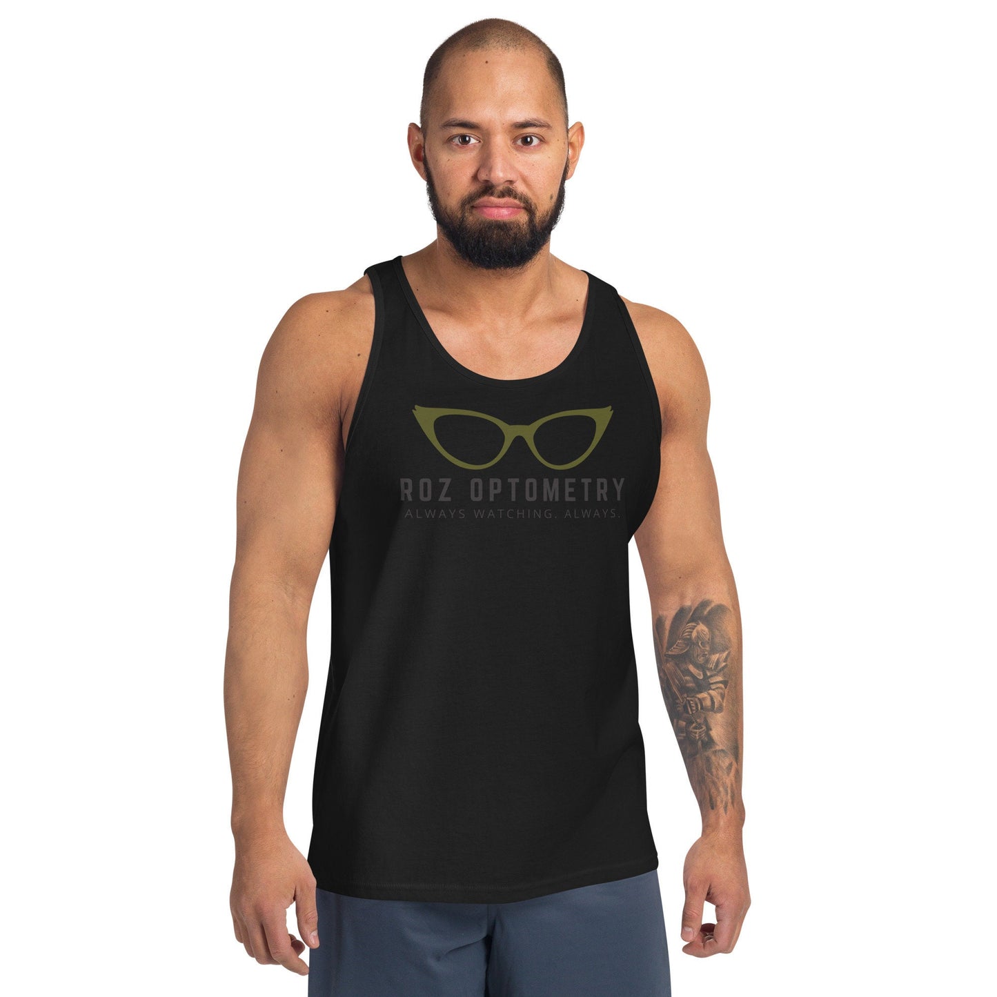 Roz Optometry Monsters Inc Inspired Tank, Disney Vacation Shirt
