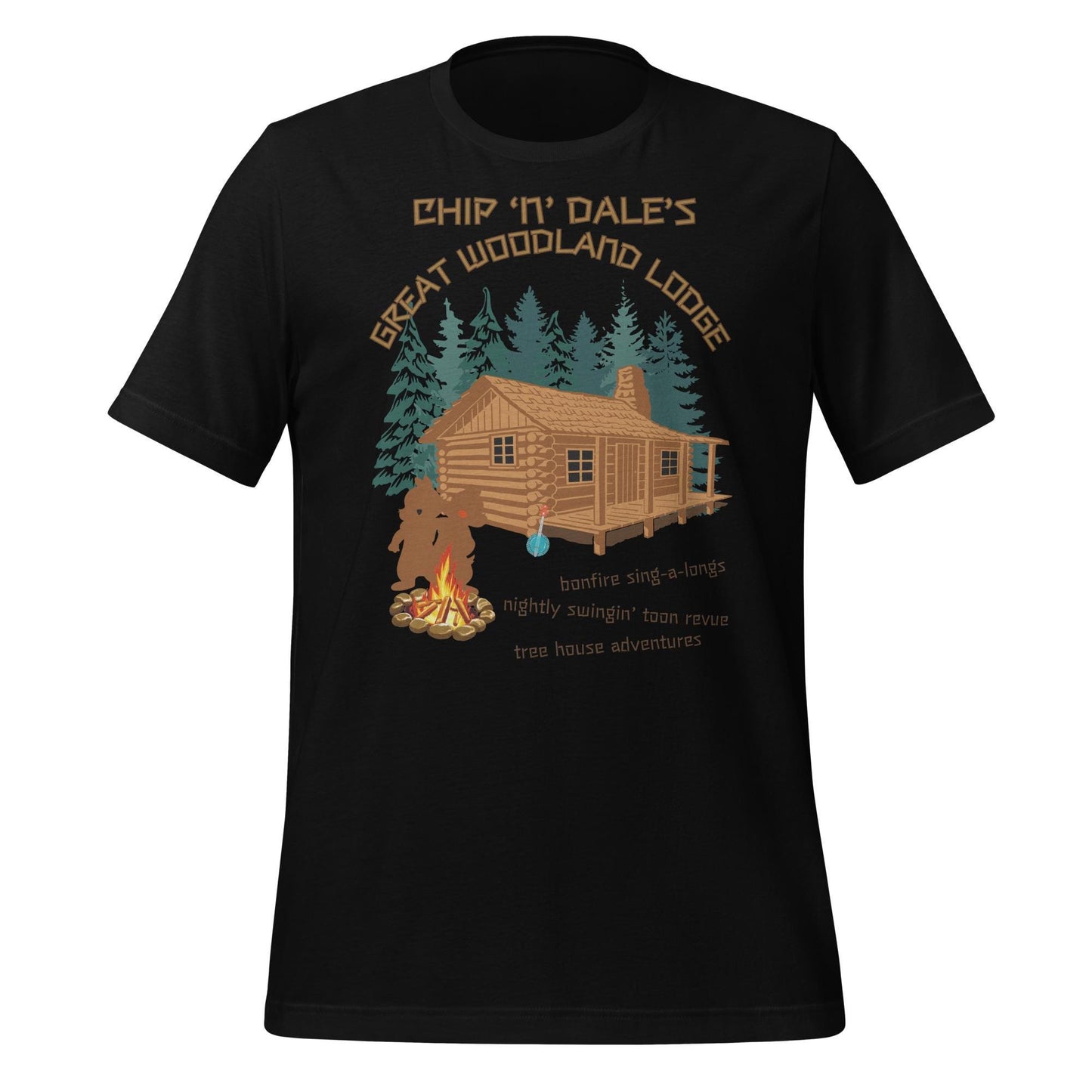 Chip 'n' Dale Woodland Lodge Disney T-Shirt