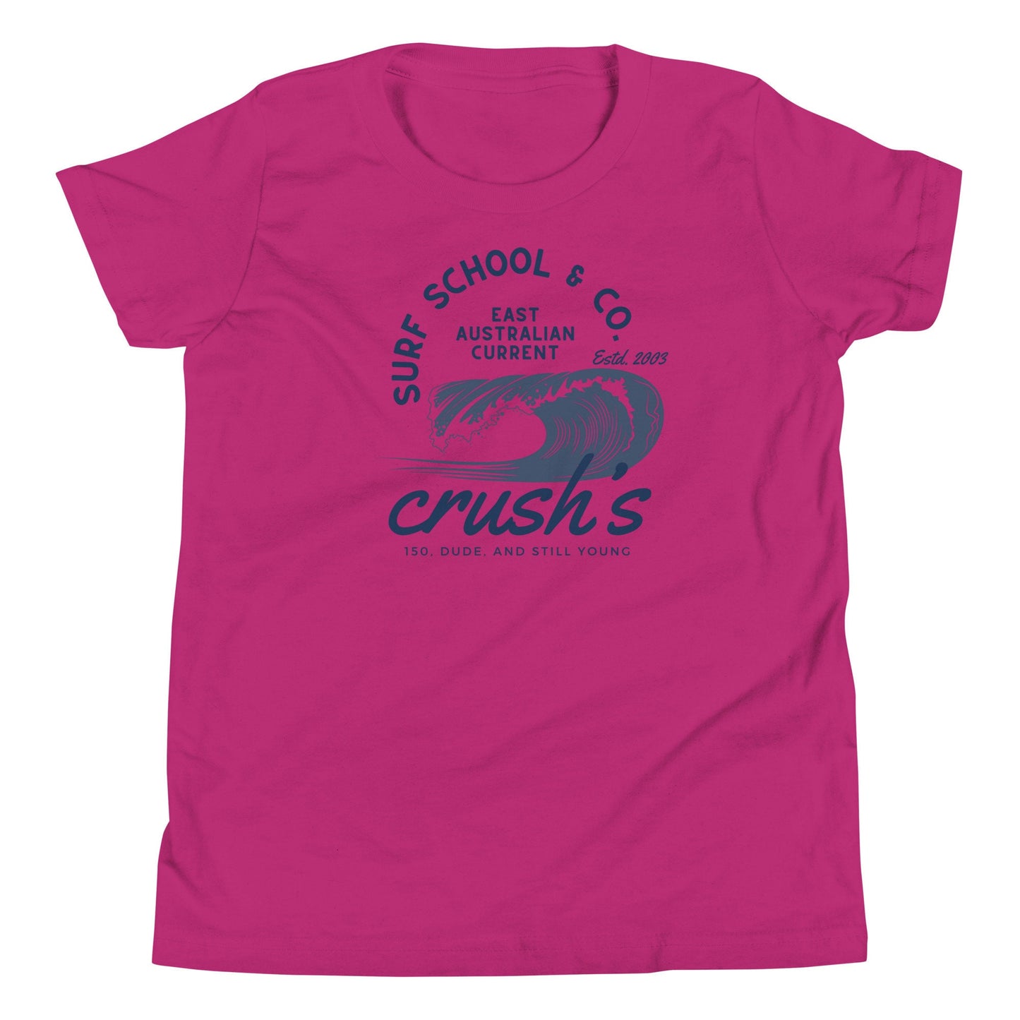 Crush's Surf School Youth T-Shirt, Subtle Disney Family Tee