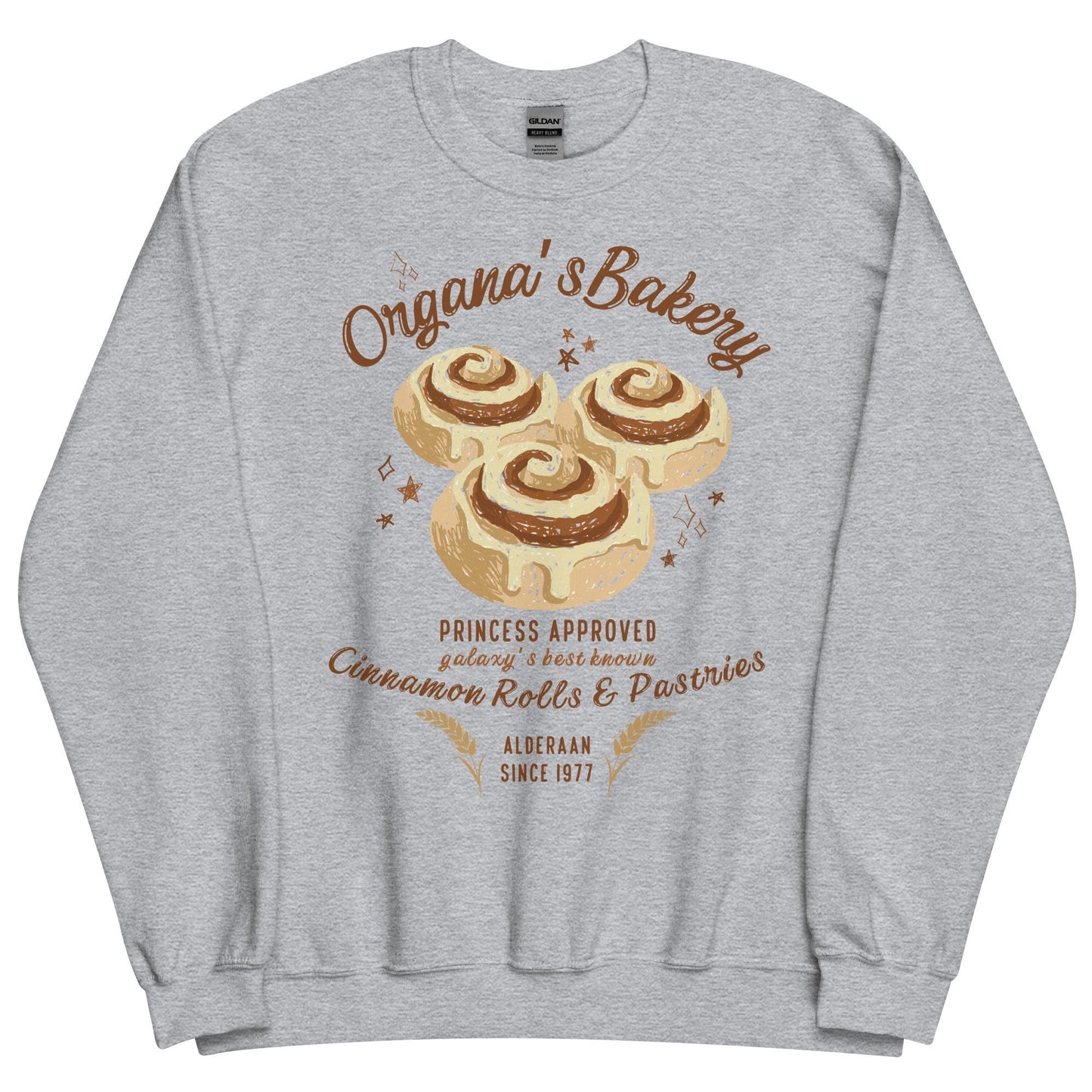 Princess Leia Cinnamon Rolls Sweatshirt: Subtle Star Wars Shirt