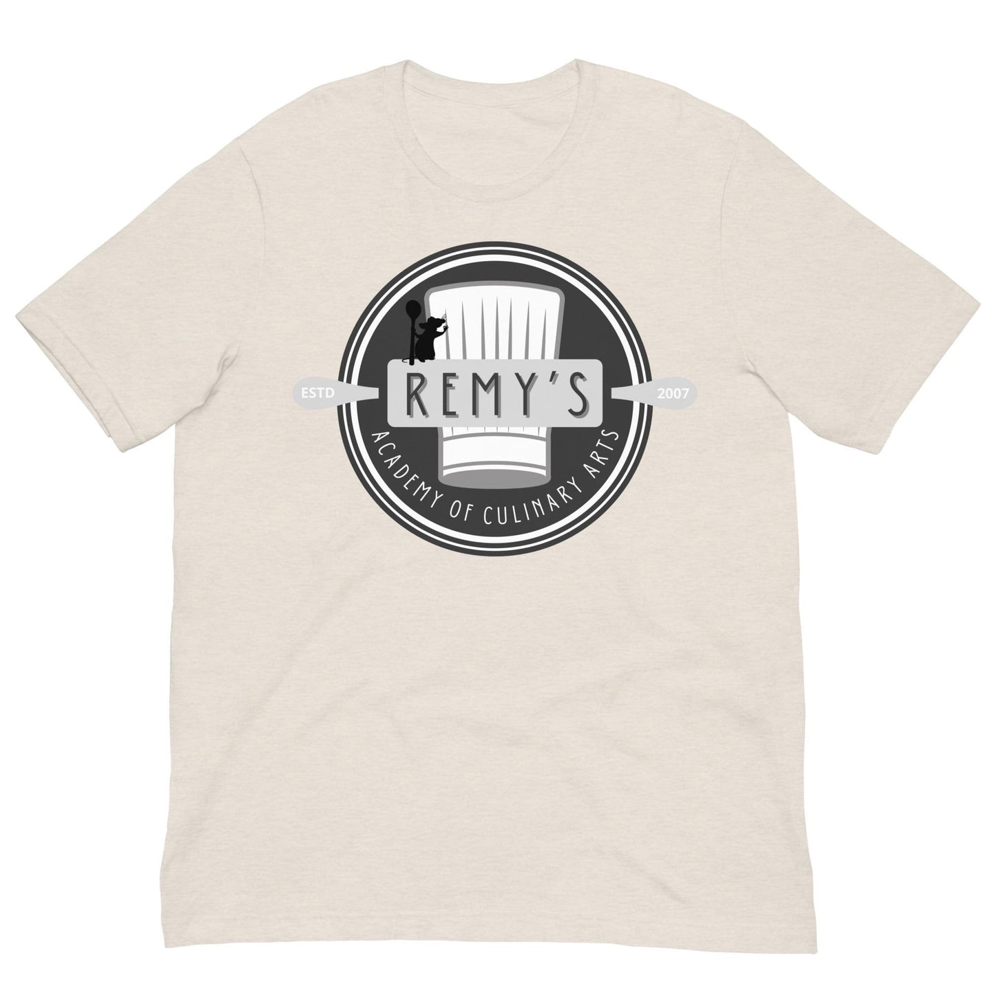 Remy's Academy Bella Canvas Shirt, Subtle Ratatouille Disney Family Tee