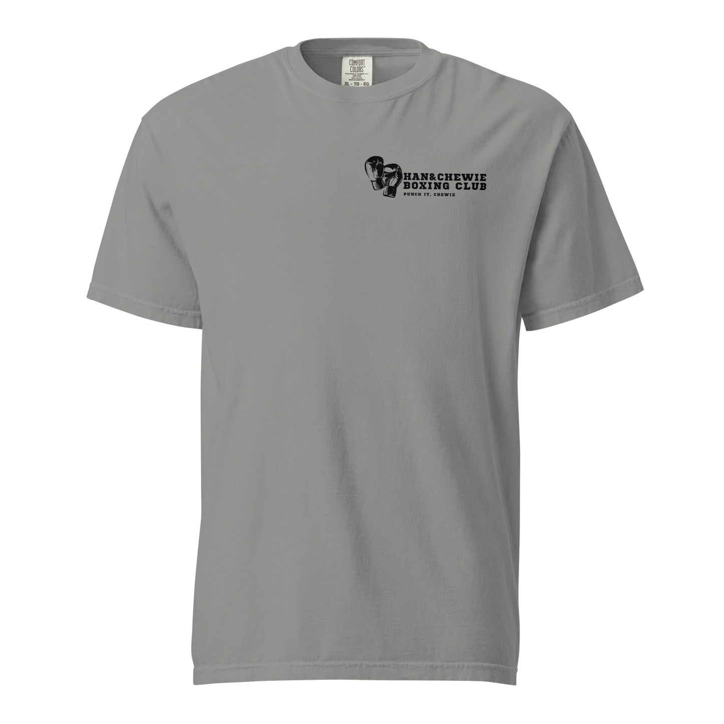 Han & Chewie Boxing Club T-Shirt: Comfort Colors Star Wars Tee