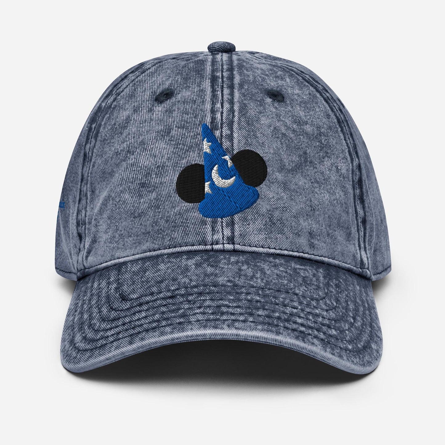 Subtle Sorcerer Mickey Hat, Fantasmic Hat, Vintage Cotton Twill Cap
