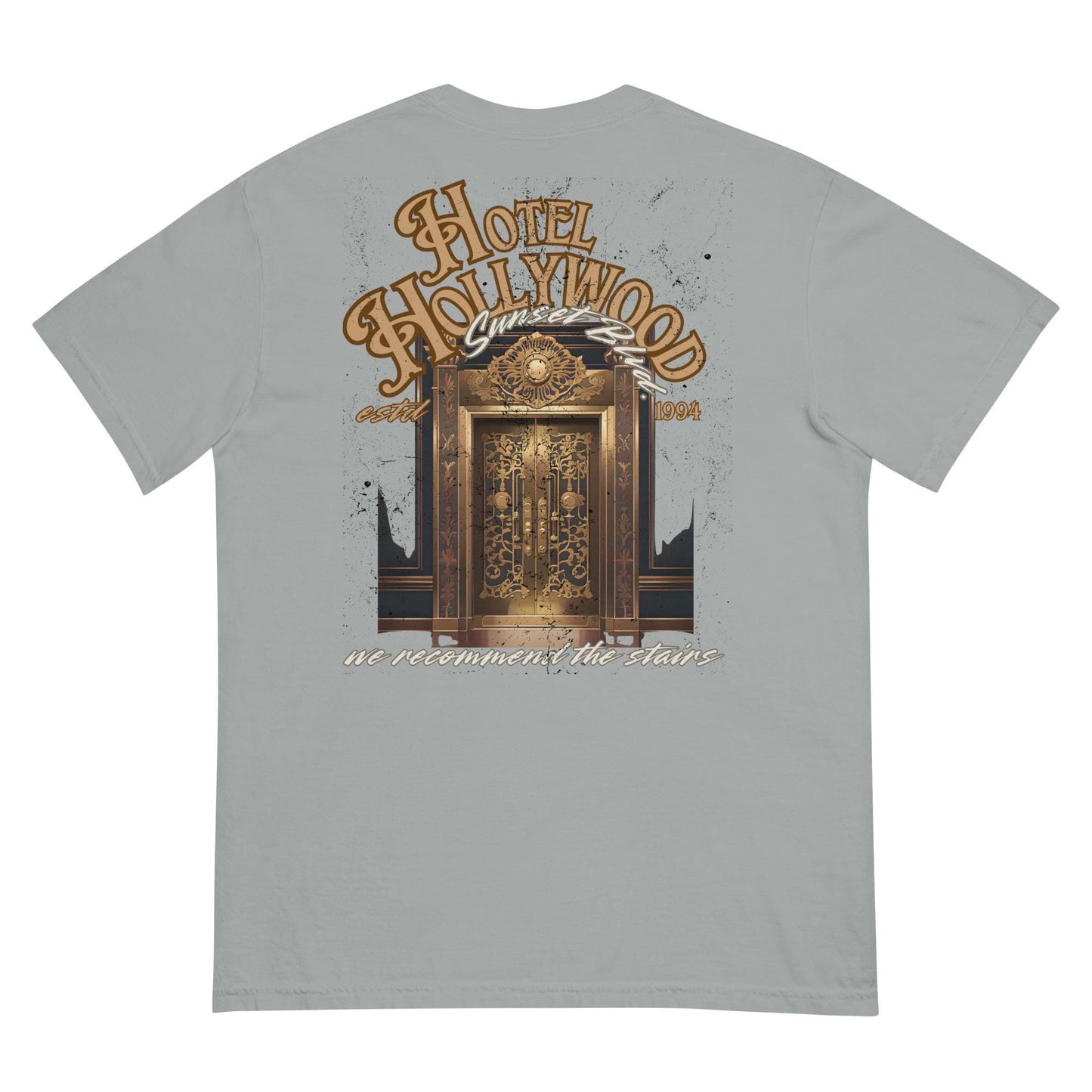 Hotel Hollywood Tower T-Shirt, Subtle Disney Dad Shirt